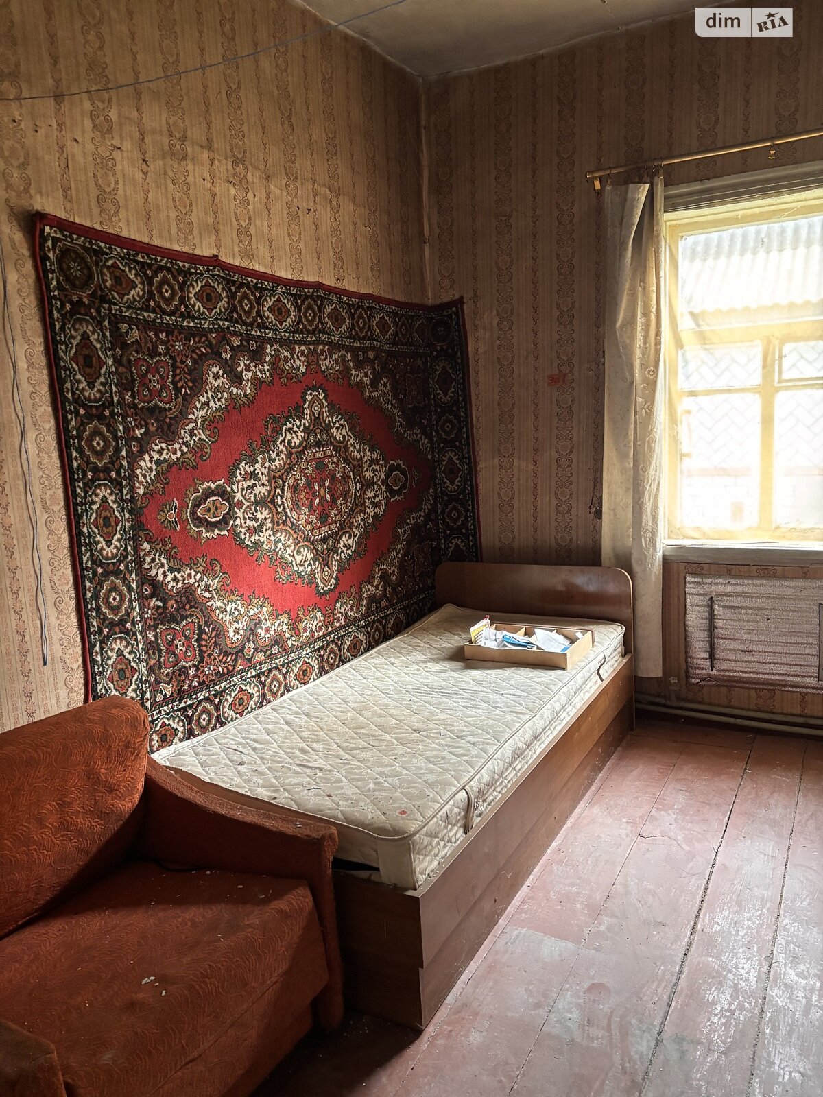 одноэтажный дом, 79.6 кв. м, дерево и кирпич. Продажа в Бахмаче фото 1