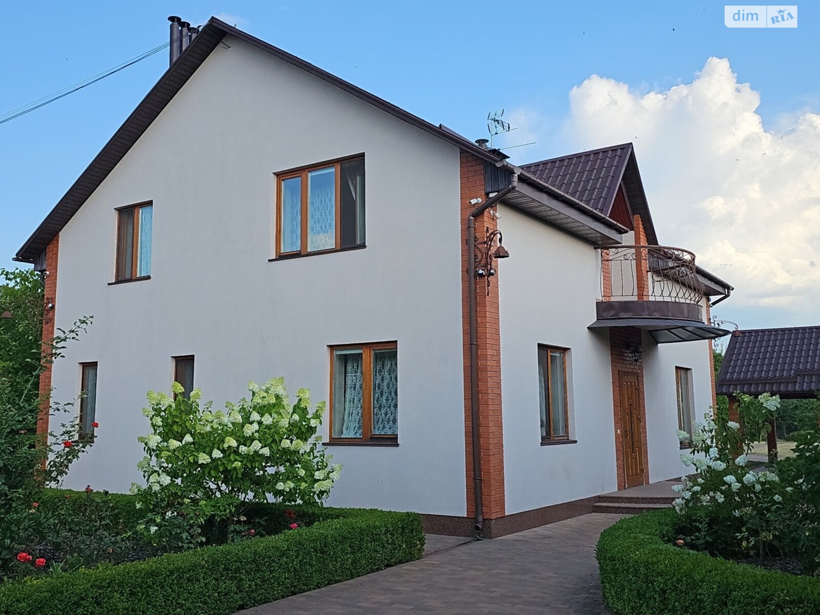 двухэтажный дом с верандой, 160.9 кв. м, пенобетон. Продажа в Бакумовке фото 1 двухэтажный дом с верандой, 160.9 кв. м, пенобетон. Продажа в Бакумовке фото 1
