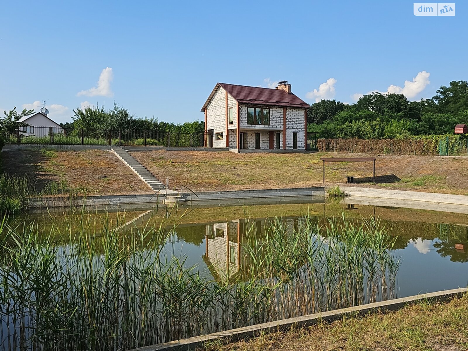 двухэтажный дом с верандой, 160.9 кв. м, пенобетон. Продажа в Бакумовке фото 1 двухэтажный дом с верандой, 160.9 кв. м, пенобетон. Продажа в Бакумовке фото 1