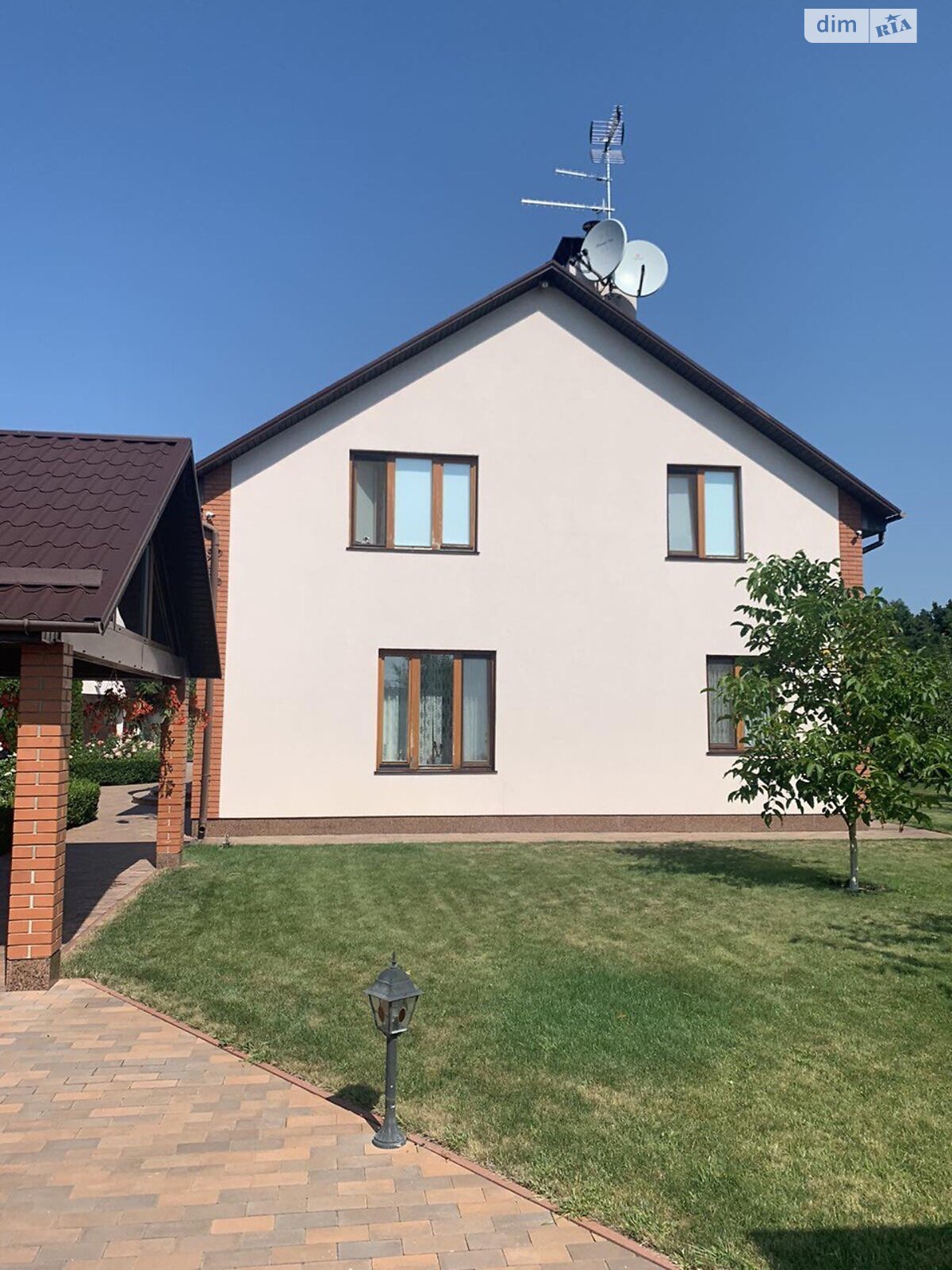 двухэтажный дом с верандой, 160.9 кв. м, пенобетон. Продажа в Бакумовке фото 1 двухэтажный дом с верандой, 160.9 кв. м, пенобетон. Продажа в Бакумовке фото 1