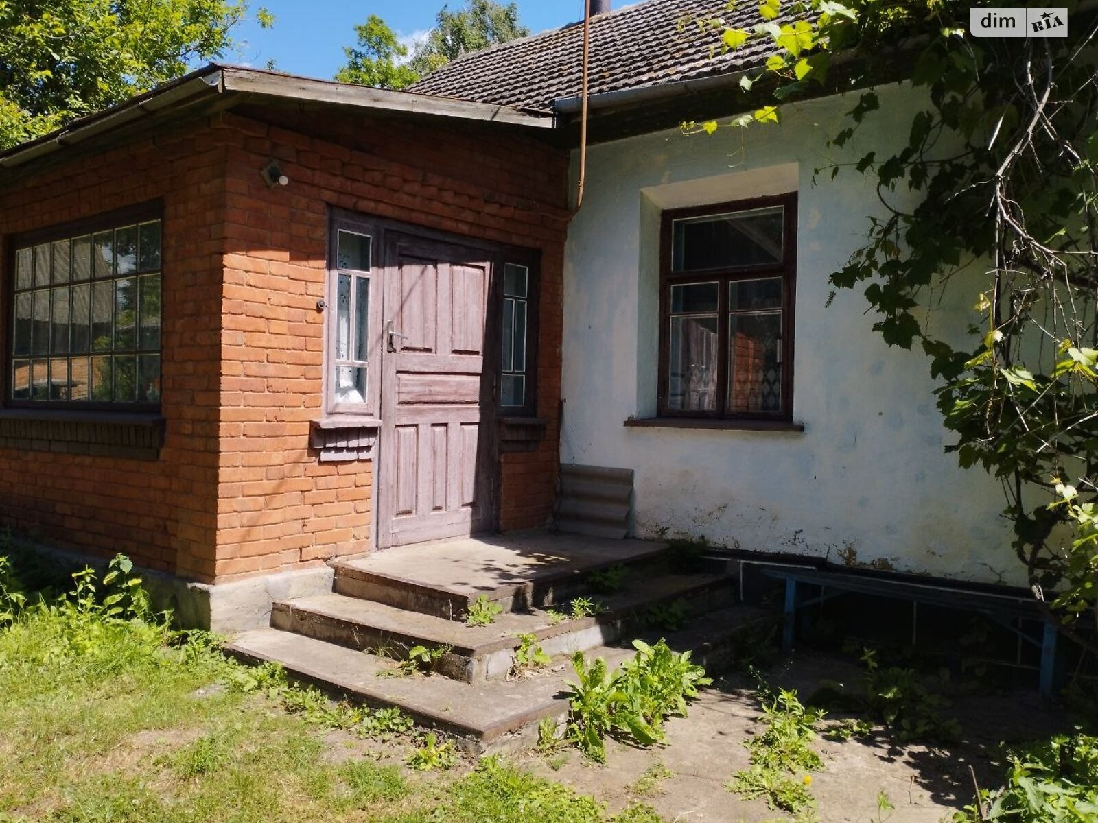 одноповерховий будинок з верандою, 56.3 кв. м, глинобитний. Продаж у Баламутівці фото 1 одноповерховий будинок з верандою, 56.3 кв. м, глинобитний. Продаж у Баламутівці фото 1