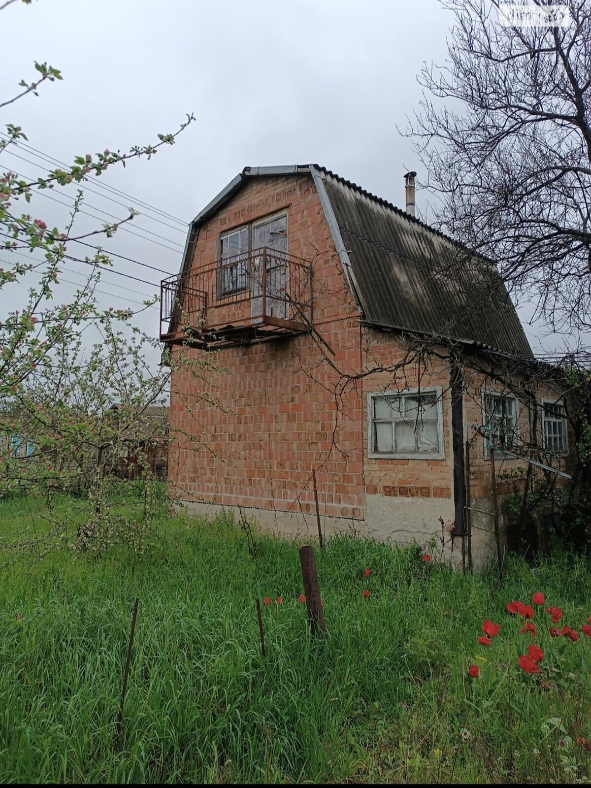 двоповерховий будинок з балконом, 75 кв. м, цегла. Продаж у Балівці фото 1