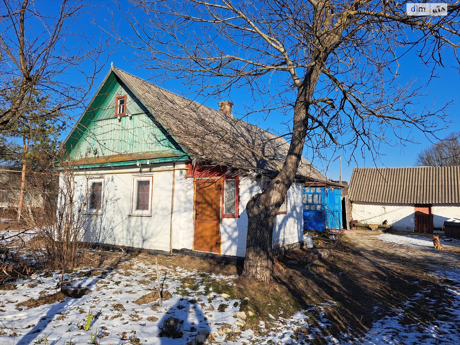 одноповерховий будинок з верандою, 72.3 кв. м, дерево та цегла. Продаж у Барашівці фото 1