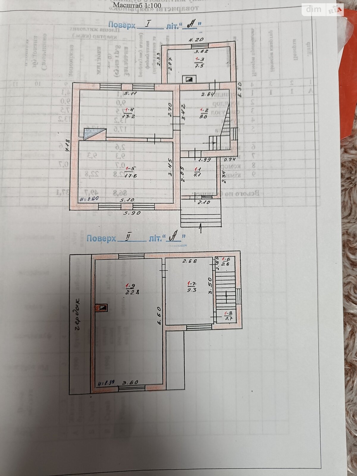 двоповерховий будинок з гаражем, 87 кв. м, цегла. Продаж у Барашевському фото 1