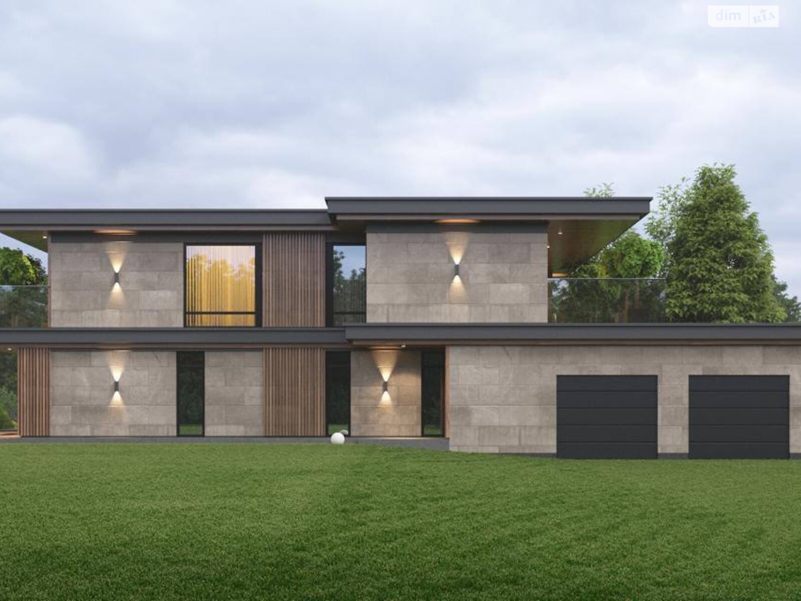 двухэтажный дом с гаражом, 300 кв. м, кирпич. Продажа в Бармаках фото 1 двухэтажный дом с гаражом, 300 кв. м, кирпич. Продажа в Бармаках фото 1