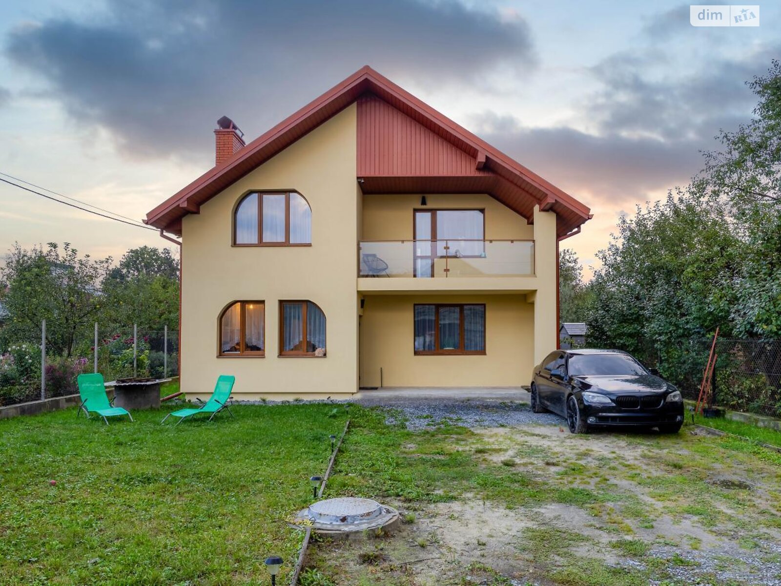 двухэтажный дом с балконом, 171.9 кв. м, кирпич. Продажа в Бартатовом фото 1 двухэтажный дом с балконом, 171.9 кв. м, кирпич. Продажа в Бартатовом фото 1