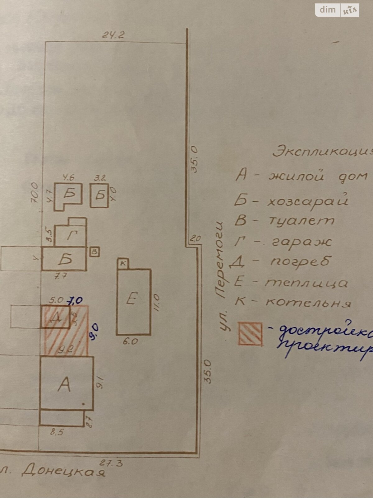 одноэтажный дом с гаражом, 140 кв. м, кирпич. Продажа в Барышевке район Барышевка фото 1