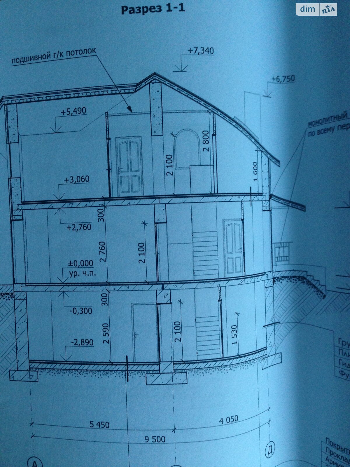 двухэтажный дом, 240.1 кв. м, ракушечник (ракушняк). Продажа в Башмачке фото 1