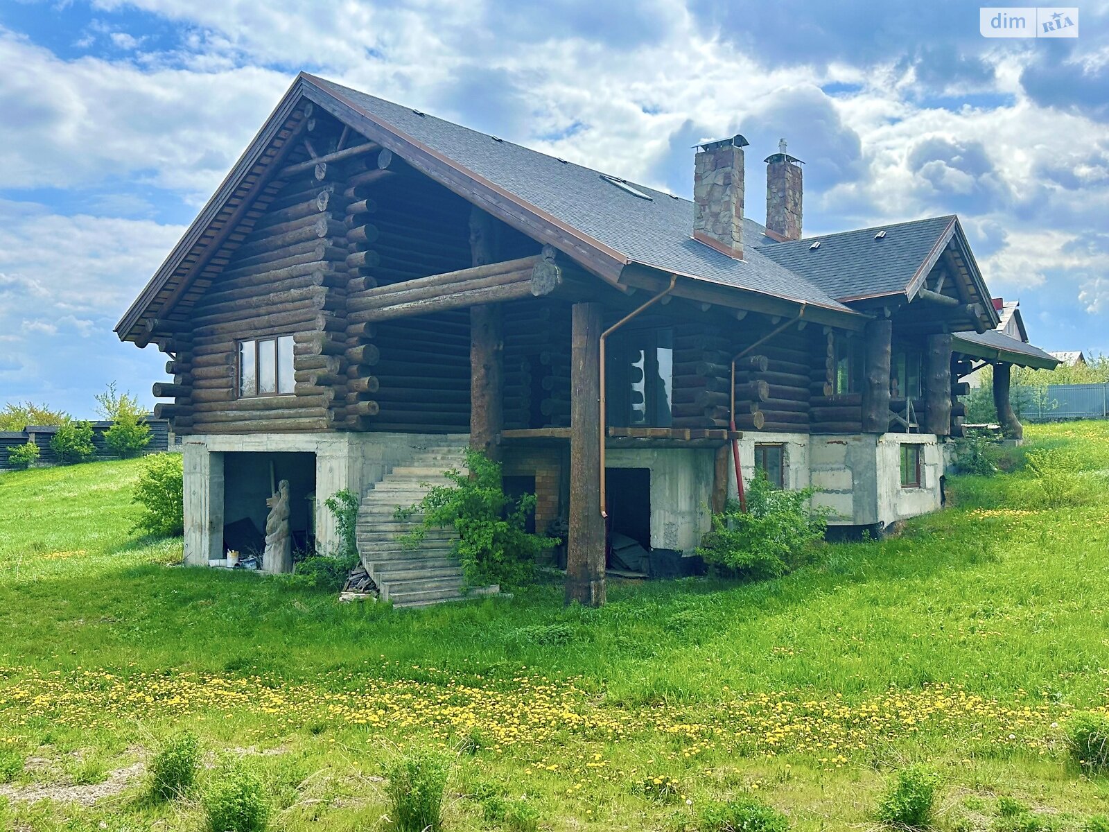 двоповерховий будинок з верандою, 452 кв. м, сруб. Продаж у Байківці фото 1 двоповерховий будинок з верандою, 452 кв. м, сруб. Продаж у Байківці фото 1
