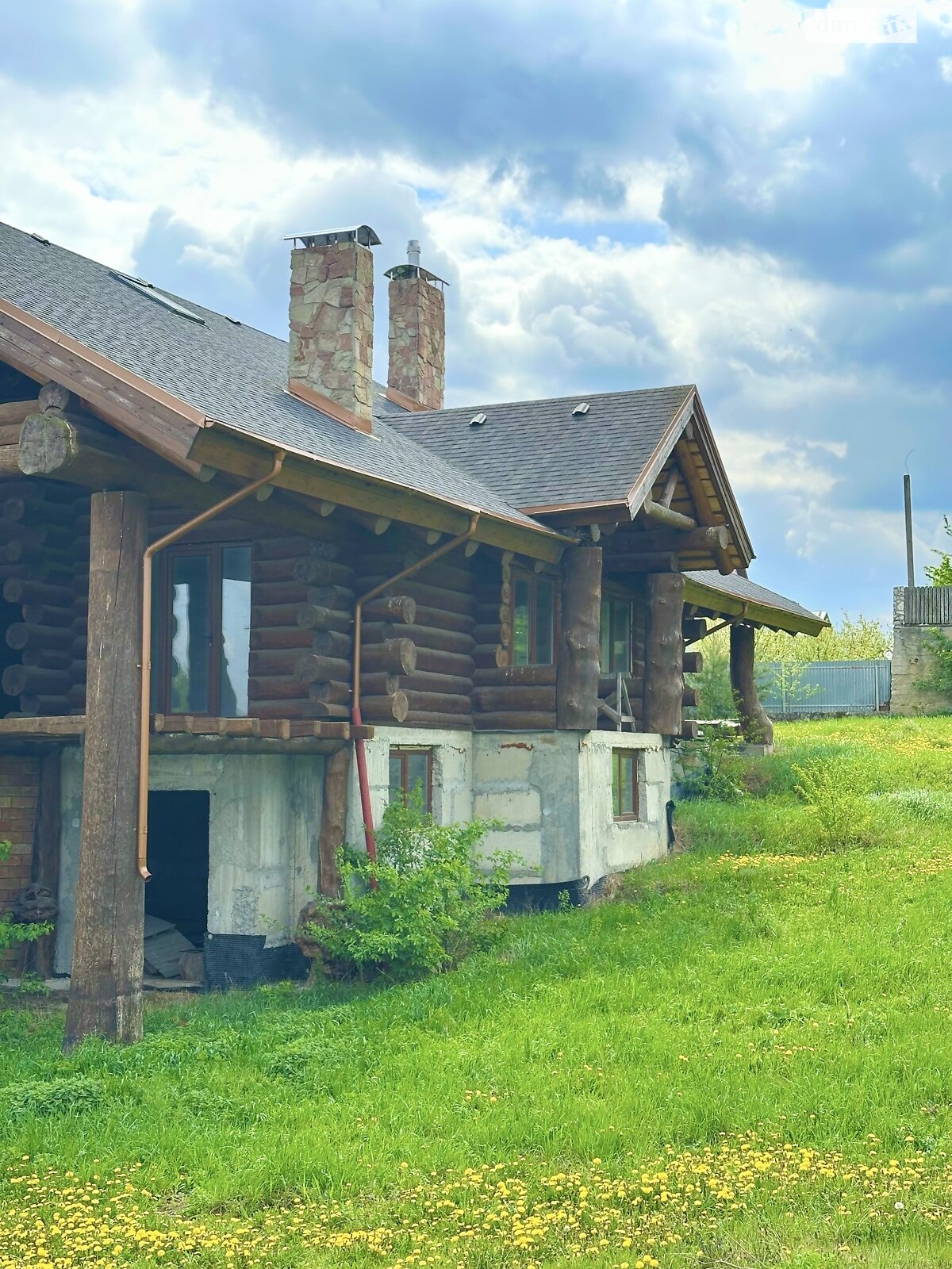 двоповерховий будинок з верандою, 452 кв. м, сруб. Продаж у Байківці фото 1 двоповерховий будинок з верандою, 452 кв. м, сруб. Продаж у Байківці фото 1