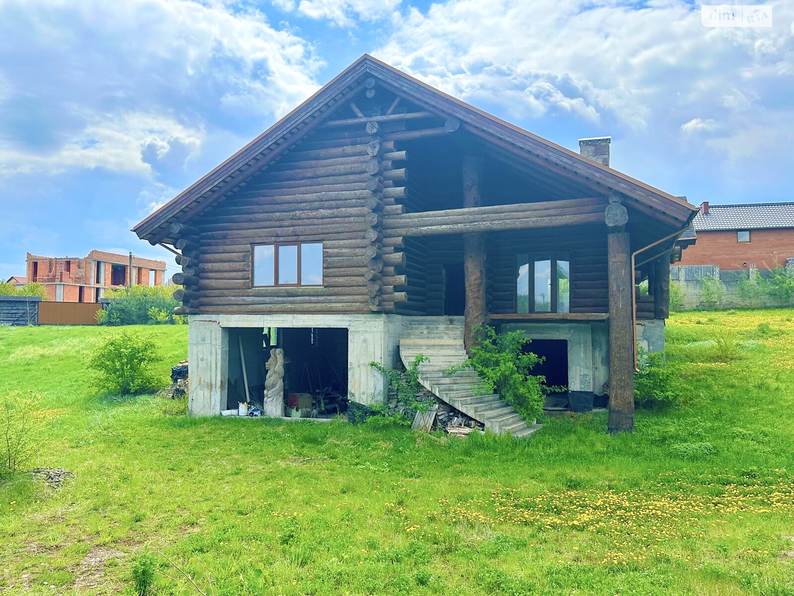 двоповерховий будинок з верандою, 452 кв. м, сруб. Продаж у Байківці фото 1 двоповерховий будинок з верандою, 452 кв. м, сруб. Продаж у Байківці фото 1