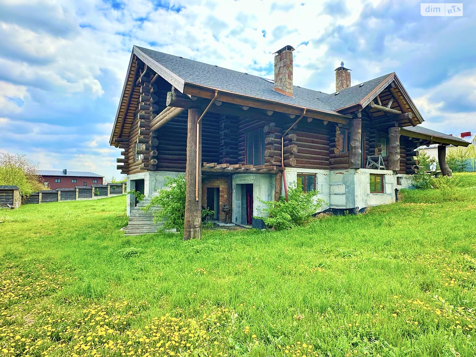 двоповерховий будинок з верандою, 452 кв. м, сруб. Продаж у Байківці фото 1 двоповерховий будинок з верандою, 452 кв. м, сруб. Продаж у Байківці фото 1