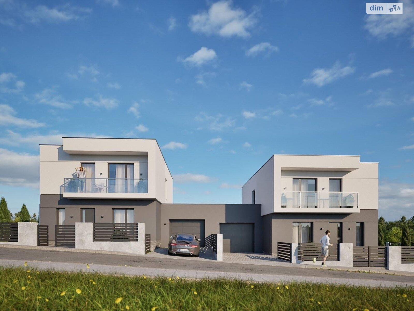 двоповерховий будинок з гаражем, 120 кв. м, цегла. Продаж у Байківці фото 1 двоповерховий будинок з гаражем, 120 кв. м, цегла. Продаж у Байківці фото 1