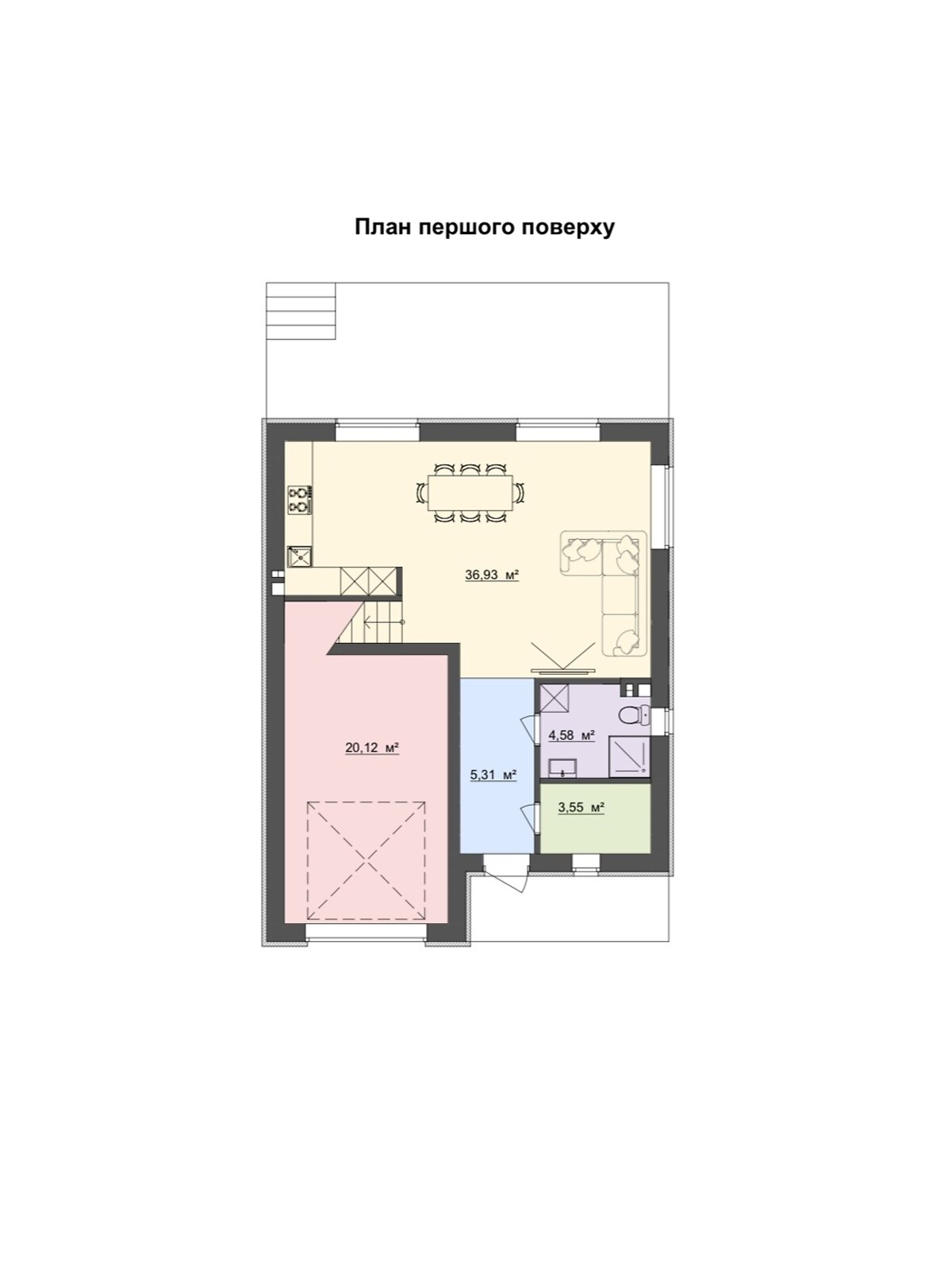 двоповерховий будинок, 140 кв. м, цегла. Продаж у Байківці фото 1