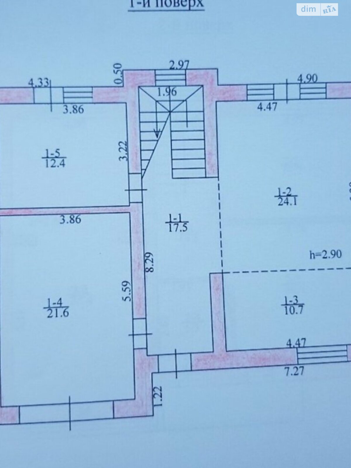 двухэтажный дом с гаражом, 170 кв. м, кирпич. Продажа в Байковцах фото 1