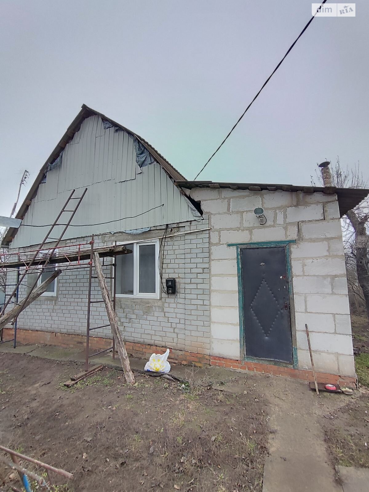 одноэтажный дом с верандой, 64.8 кв. м, кирпич. Продажа в Байраке фото 1 одноэтажный дом с верандой, 64.8 кв. м, кирпич. Продажа в Байраке фото 1
