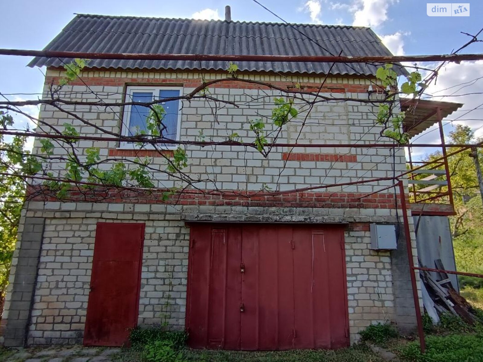 одноэтажный дом с гаражом, 60 кв. м, кирпич. Продажа в Бедрягах фото 1 одноэтажный дом с гаражом, 60 кв. м, кирпич. Продажа в Бедрягах фото 1