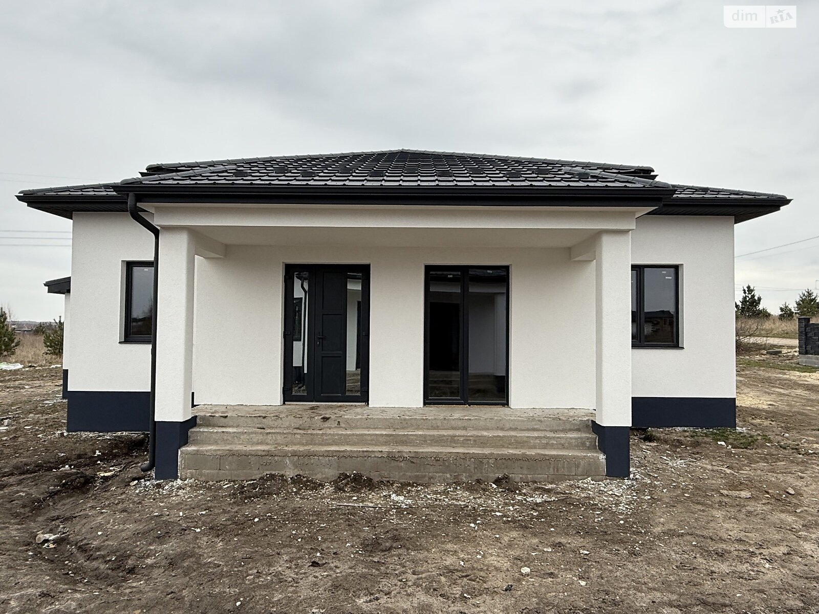 одноповерховий будинок, 115 кв. м, газобетон. Продаж у Білій Криниці фото 1 одноповерховий будинок, 115 кв. м, газобетон. Продаж у Білій Криниці фото 1
