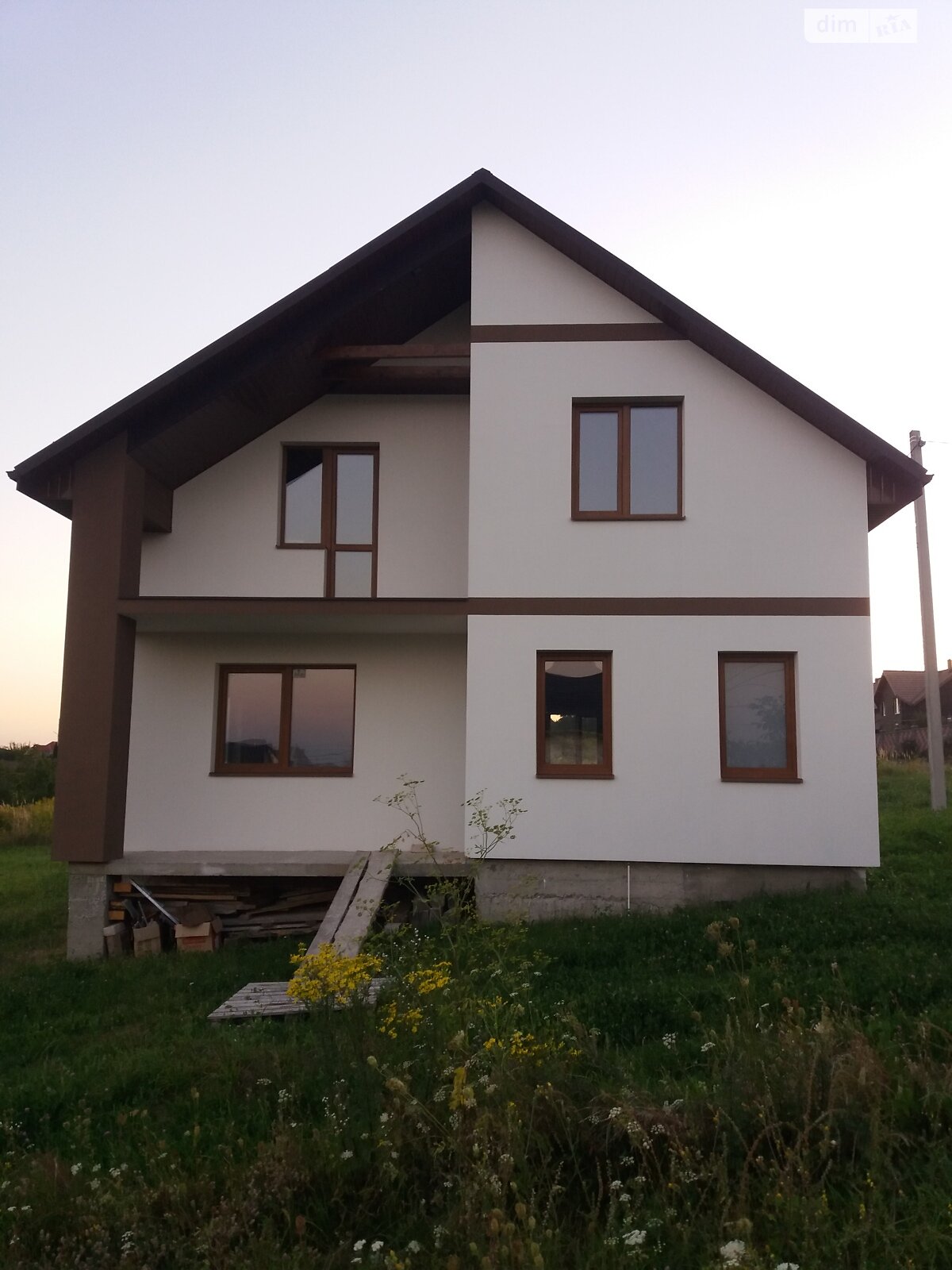 двоповерховий будинок, 135 кв. м, газобетон. Продаж у Білій Криниці фото 1