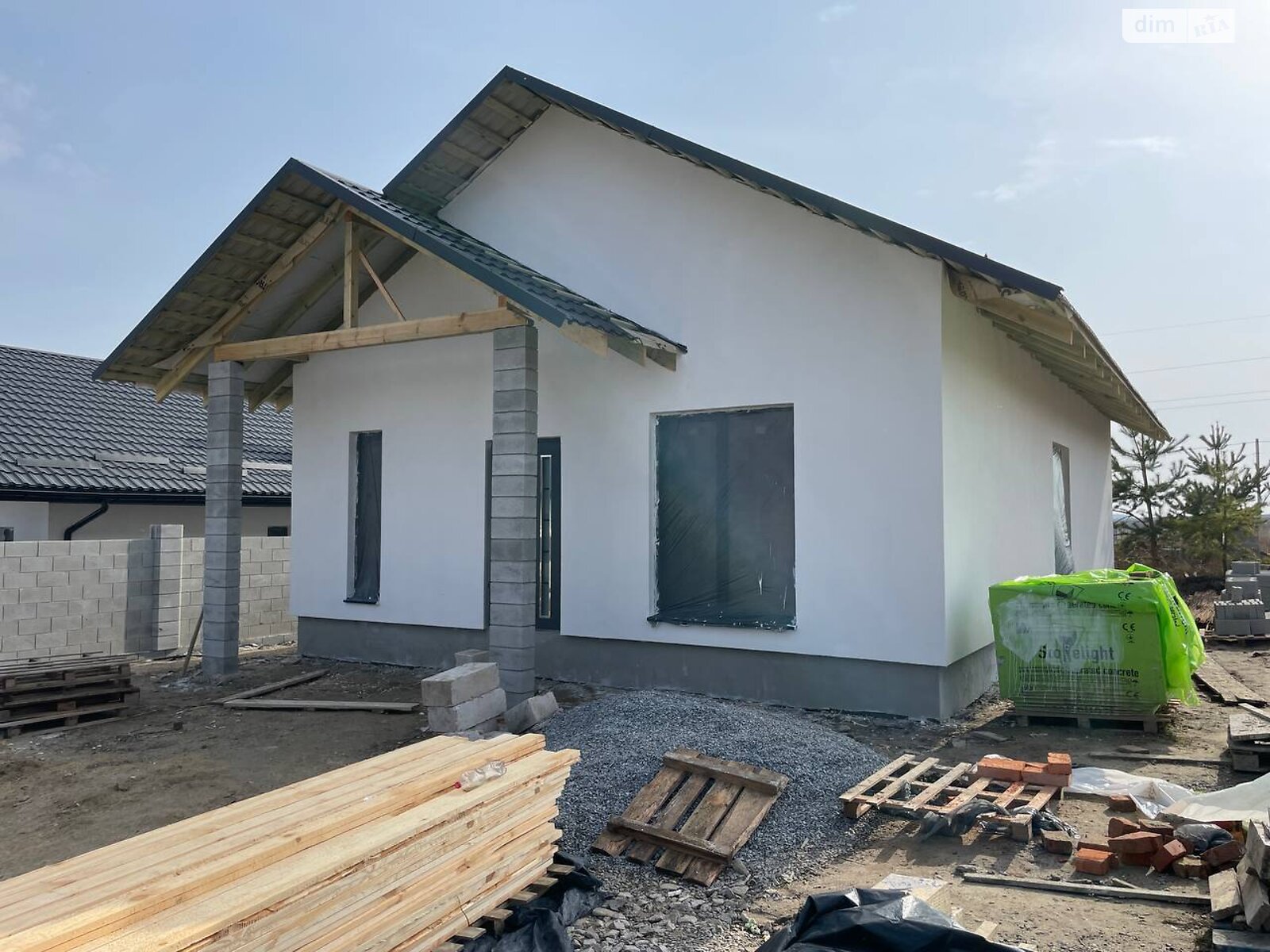 одноповерховий будинок з опаленням, 100 кв. м, піноблок. Продаж у Білій Криниці фото 1 одноповерховий будинок з опаленням, 100 кв. м, піноблок. Продаж у Білій Криниці фото 1