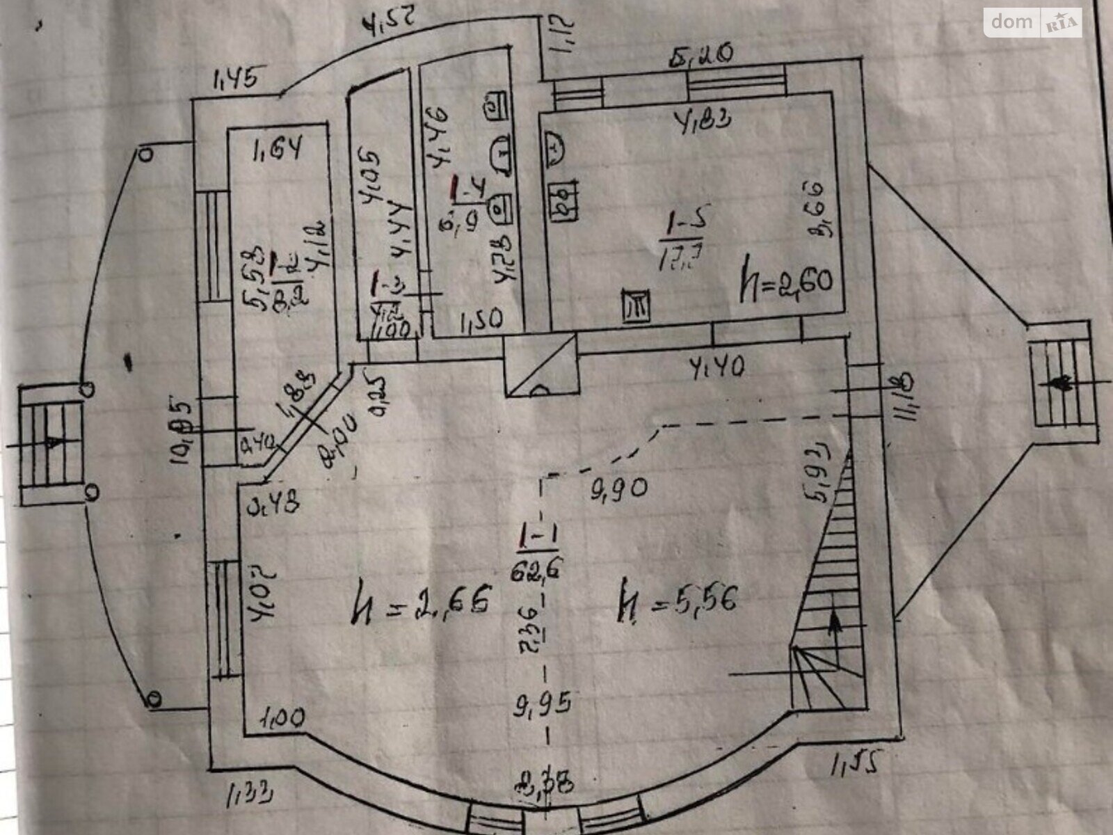 трехэтажный дом, 360 кв. м, кирпич. Продажа в Белой Церкви район Таращанский фото 1