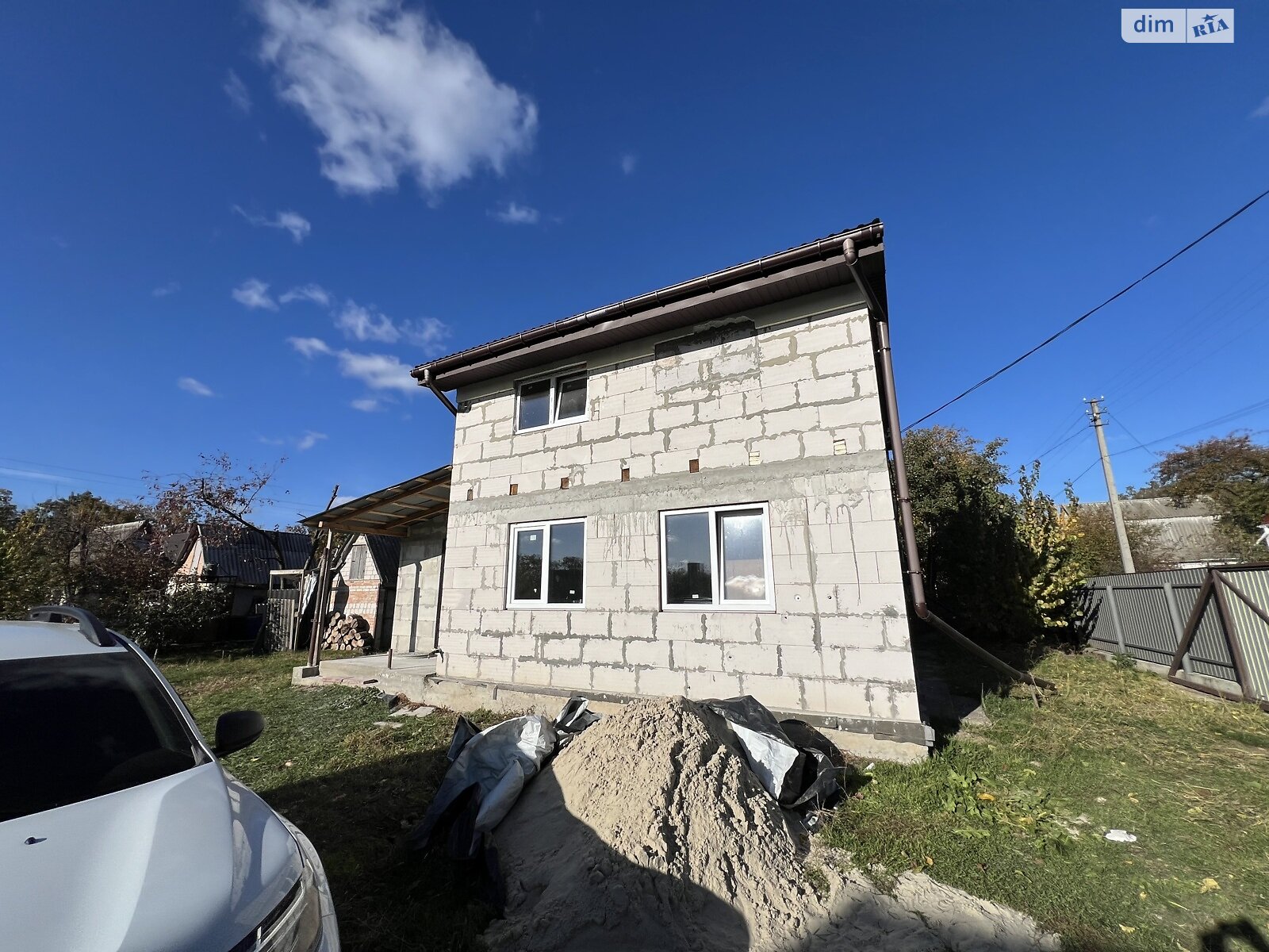 двухэтажный дом с верандой, 100 кв. м, пеноблок. Продажа в Белой Церкви район Пионерская фото 1 двухэтажный дом с верандой, 100 кв. м, пеноблок. Продажа в Белой Церкви район Пионерская фото 1