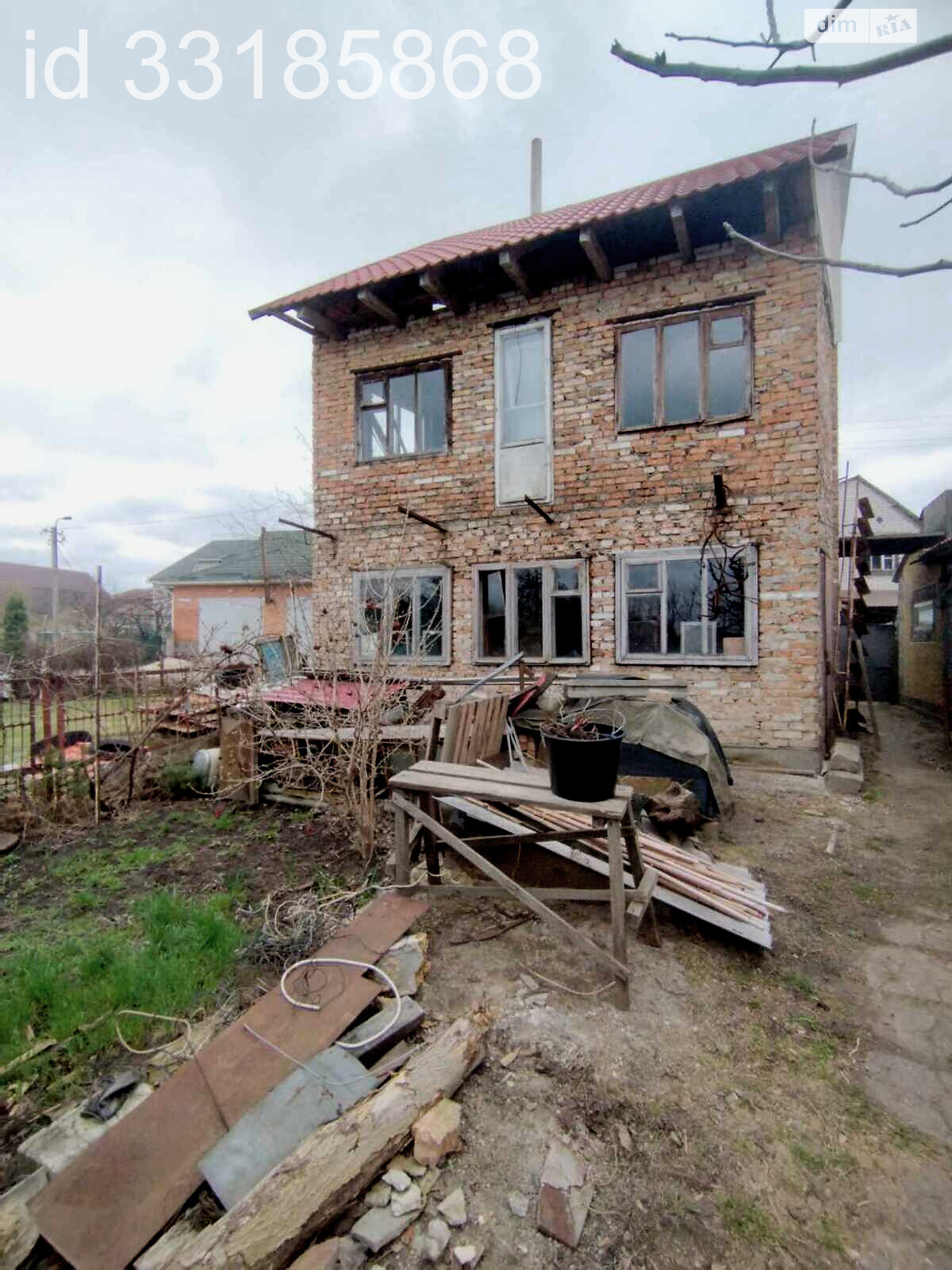 двухэтажный дом с верандой, 79.1 кв. м, кирпич. Продажа в Белой Церкви район Сухой Яр фото 1