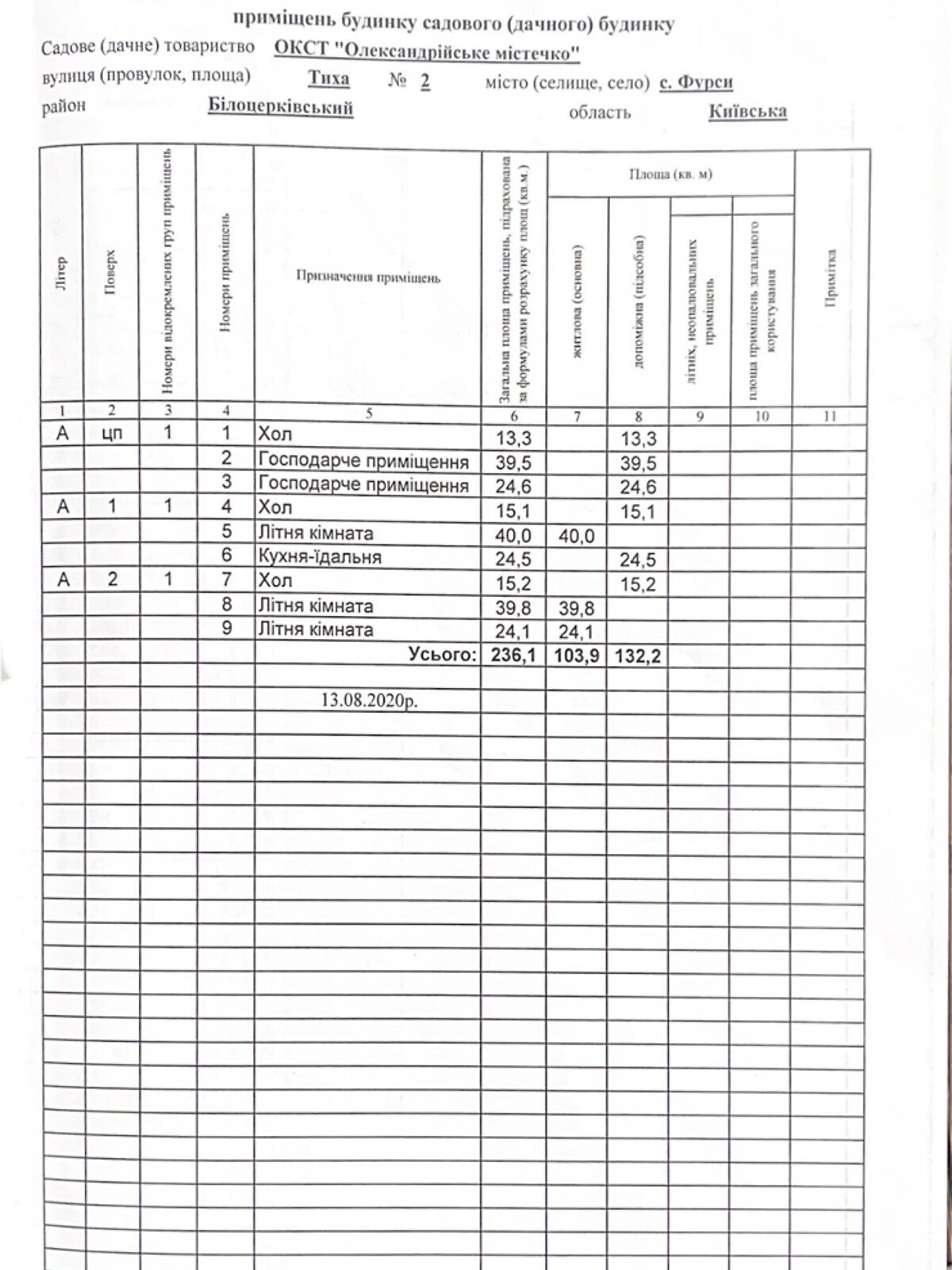 двухэтажный дом, 236 кв. м, кирпич. Продажа в Белой Церкви район Военстрой фото 1