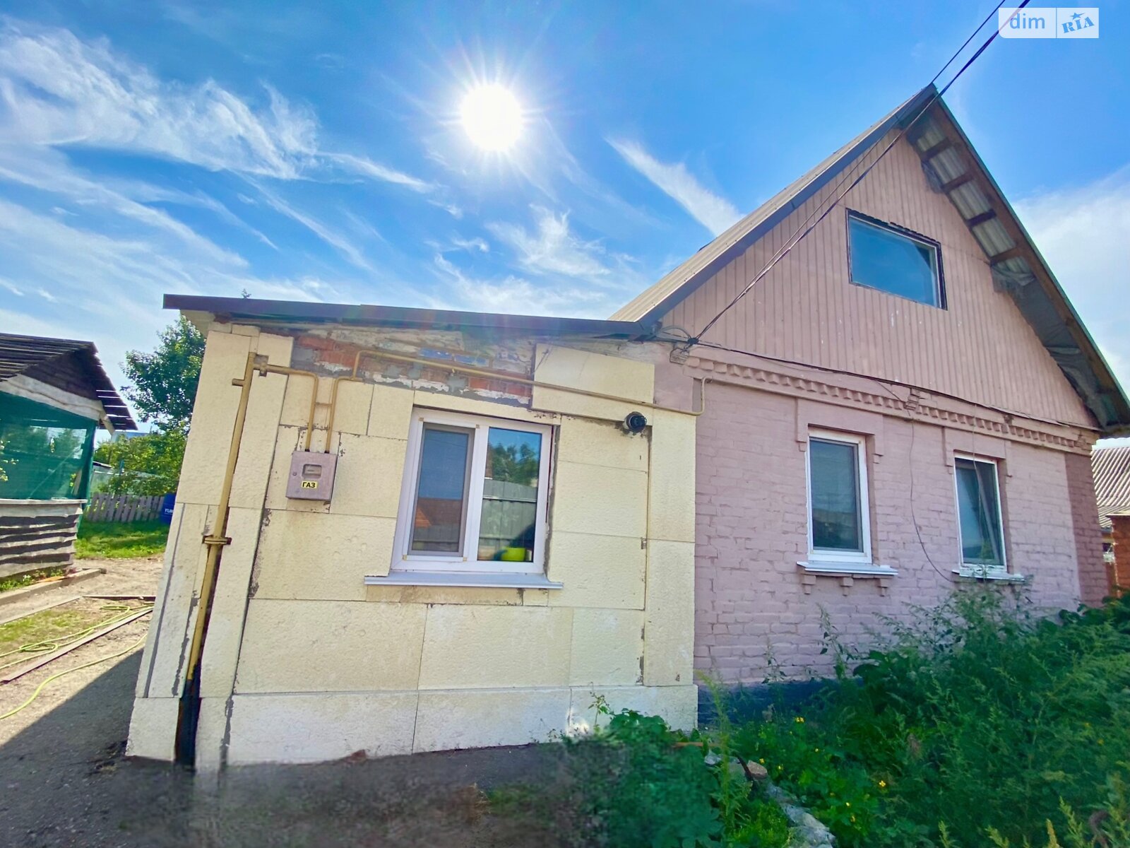 одноэтажный дом с гаражом, 64.5 кв. м, дерево и кирпич. Продажа в Белой Церкви район Заречье фото 1 одноэтажный дом с гаражом, 64.5 кв. м, дерево и кирпич. Продажа в Белой Церкви район Заречье фото 1