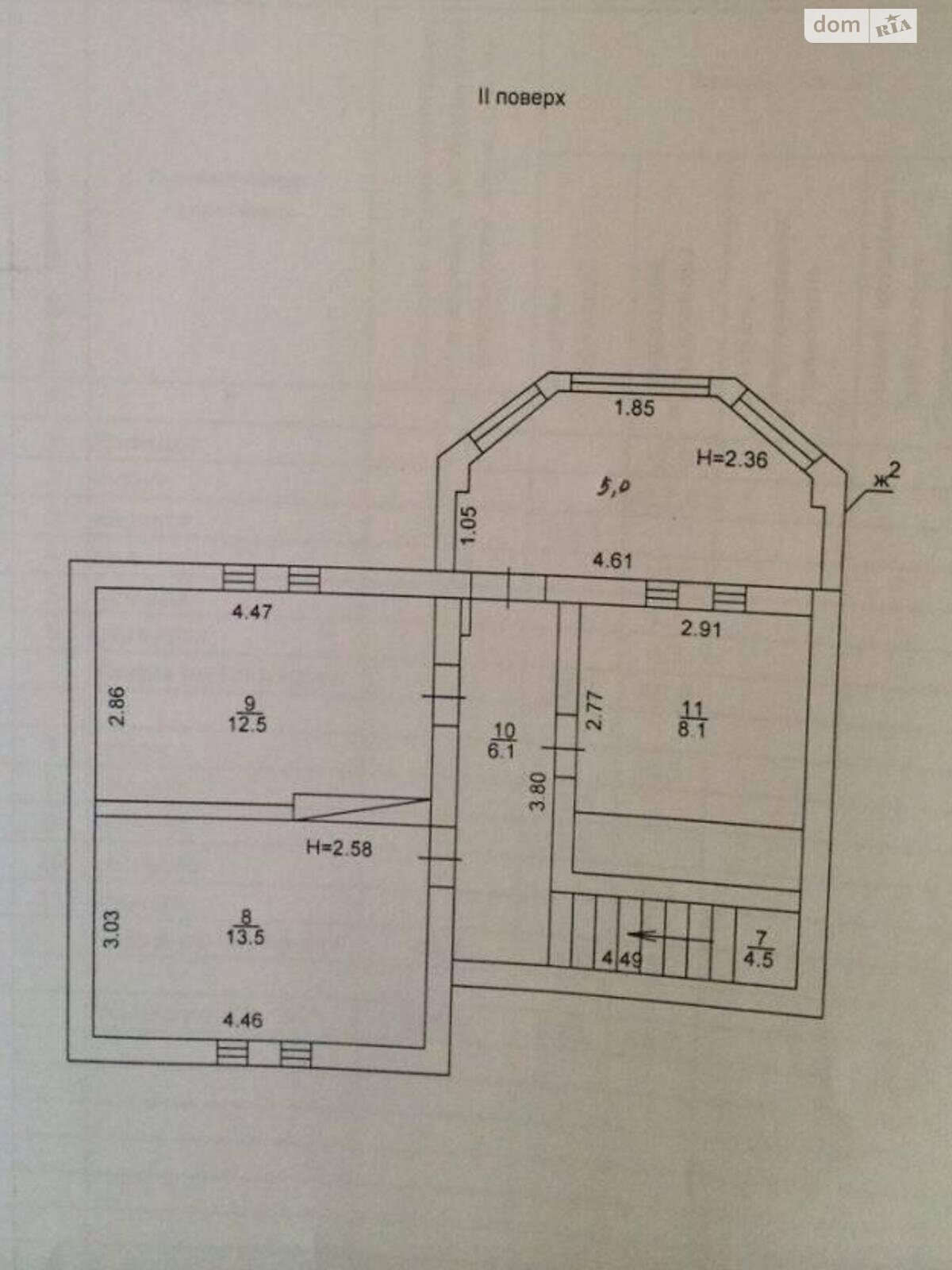 двухэтажный дом, 106 кв. м, кирпич. Продажа в Затоке фото 1