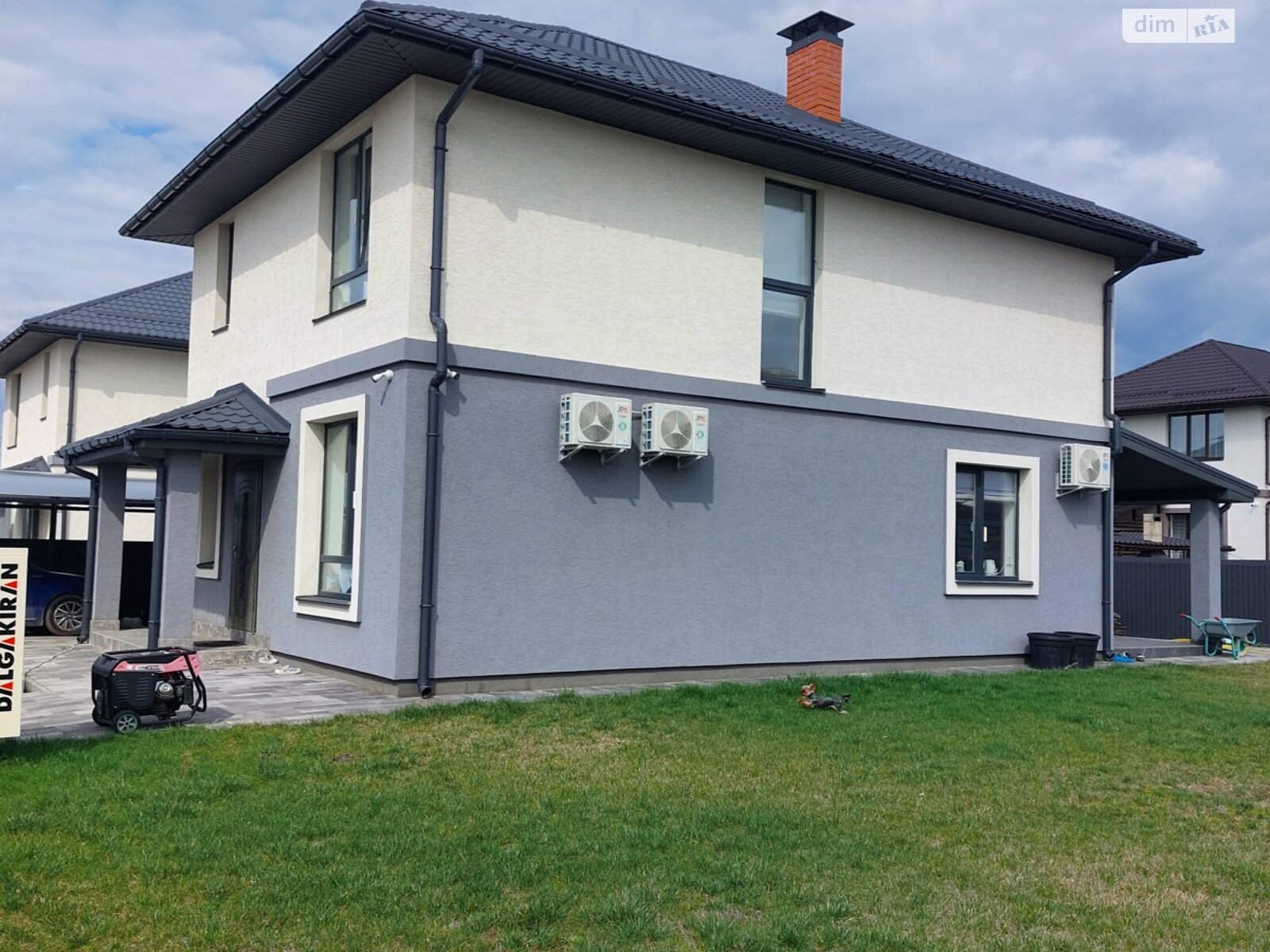 двухэтажный дом с отоплением, 129 кв. м, пеноблок. Продажа в Белогородке фото 1 двухэтажный дом с отоплением, 129 кв. м, пеноблок. Продажа в Белогородке фото 1