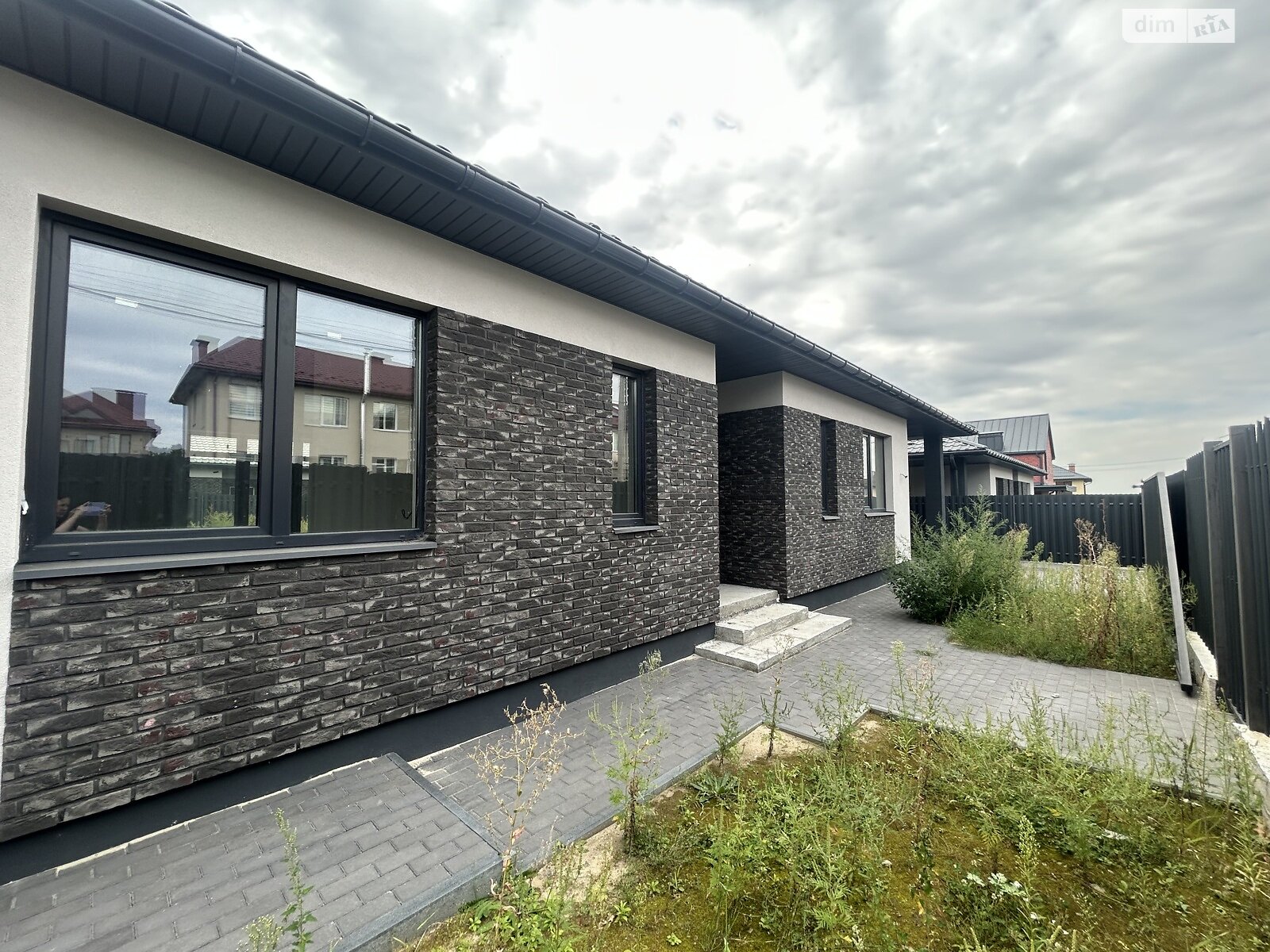 одноповерховий будинок, 120 кв. м, газобетон. Продаж у Білогородці фото 1