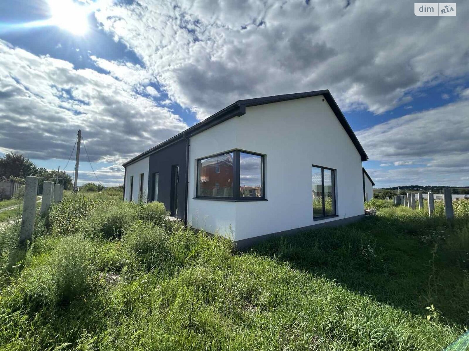 одноэтажный дом, 120 кв. м, газобетон. Продажа в Белогородке фото 1