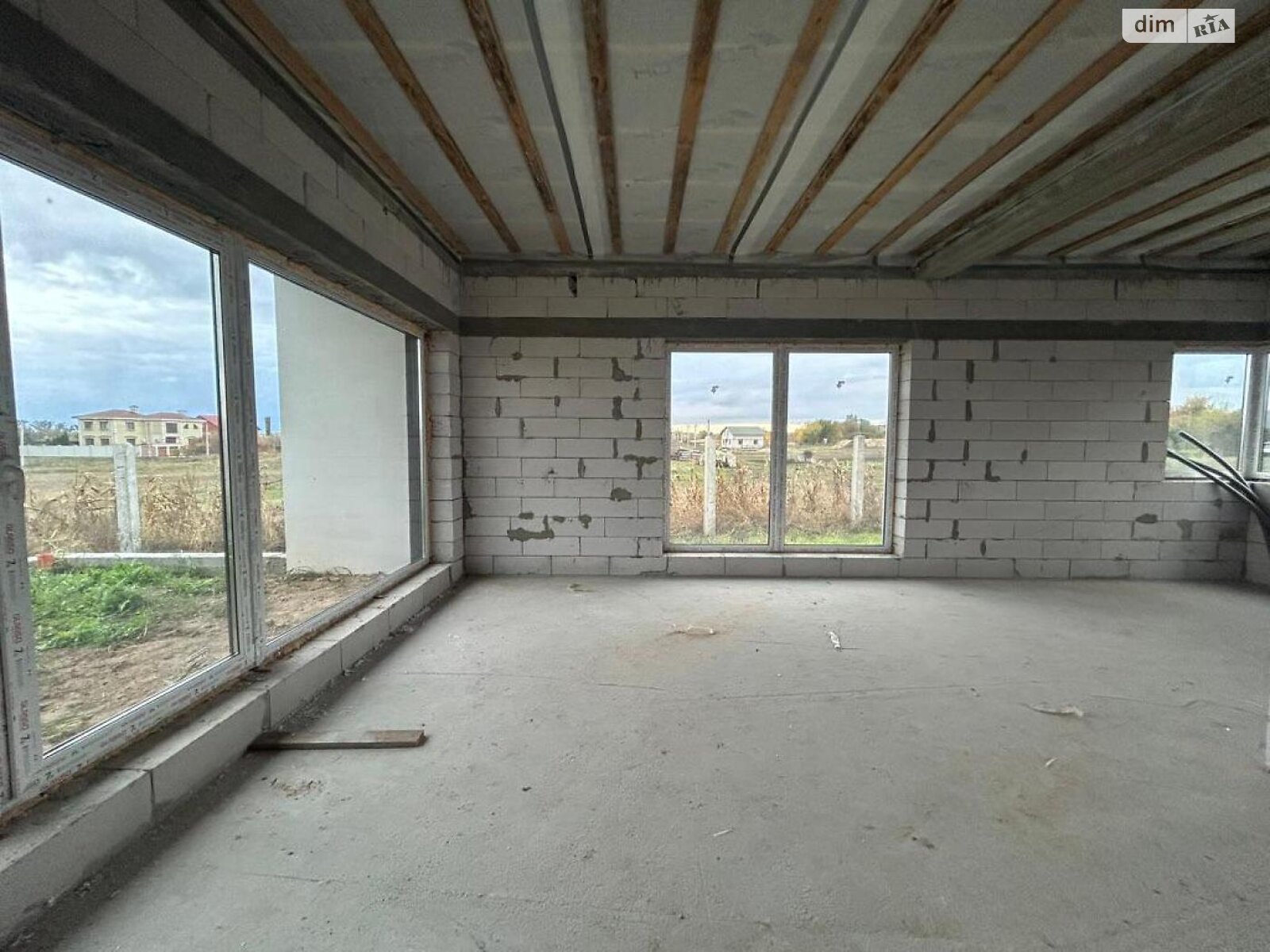 одноэтажный дом, 120 кв. м, газобетон. Продажа в Белогородке фото 1