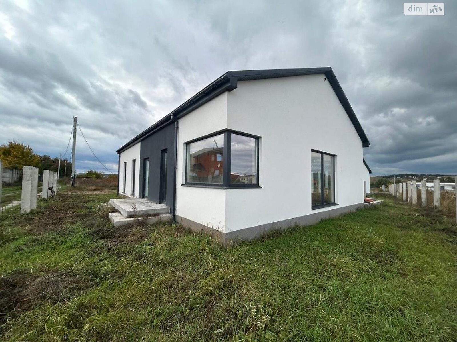 одноэтажный дом, 120 кв. м, газобетон. Продажа в Белогородке фото 1