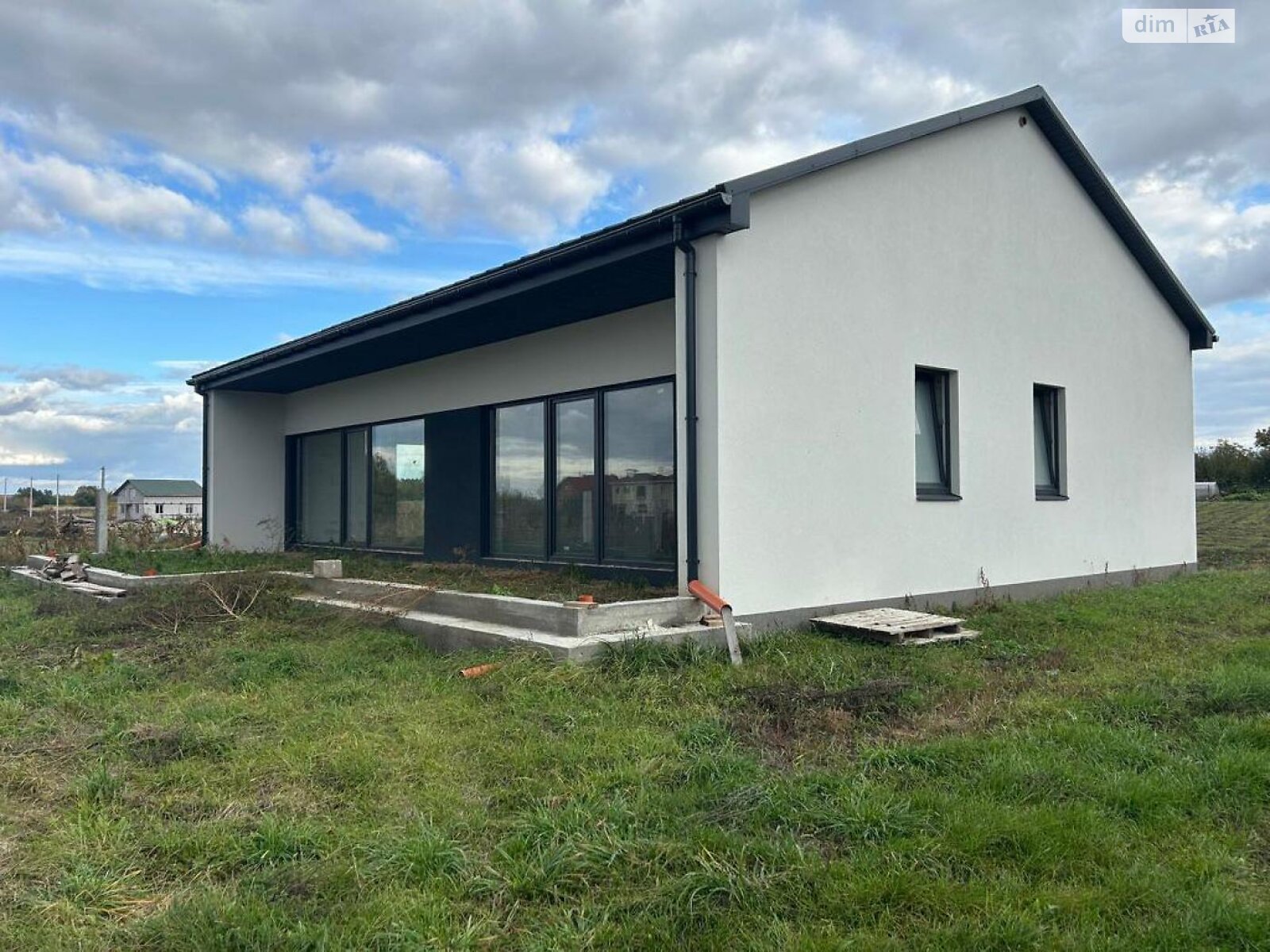 одноэтажный дом, 120 кв. м, газобетон. Продажа в Белогородке фото 1