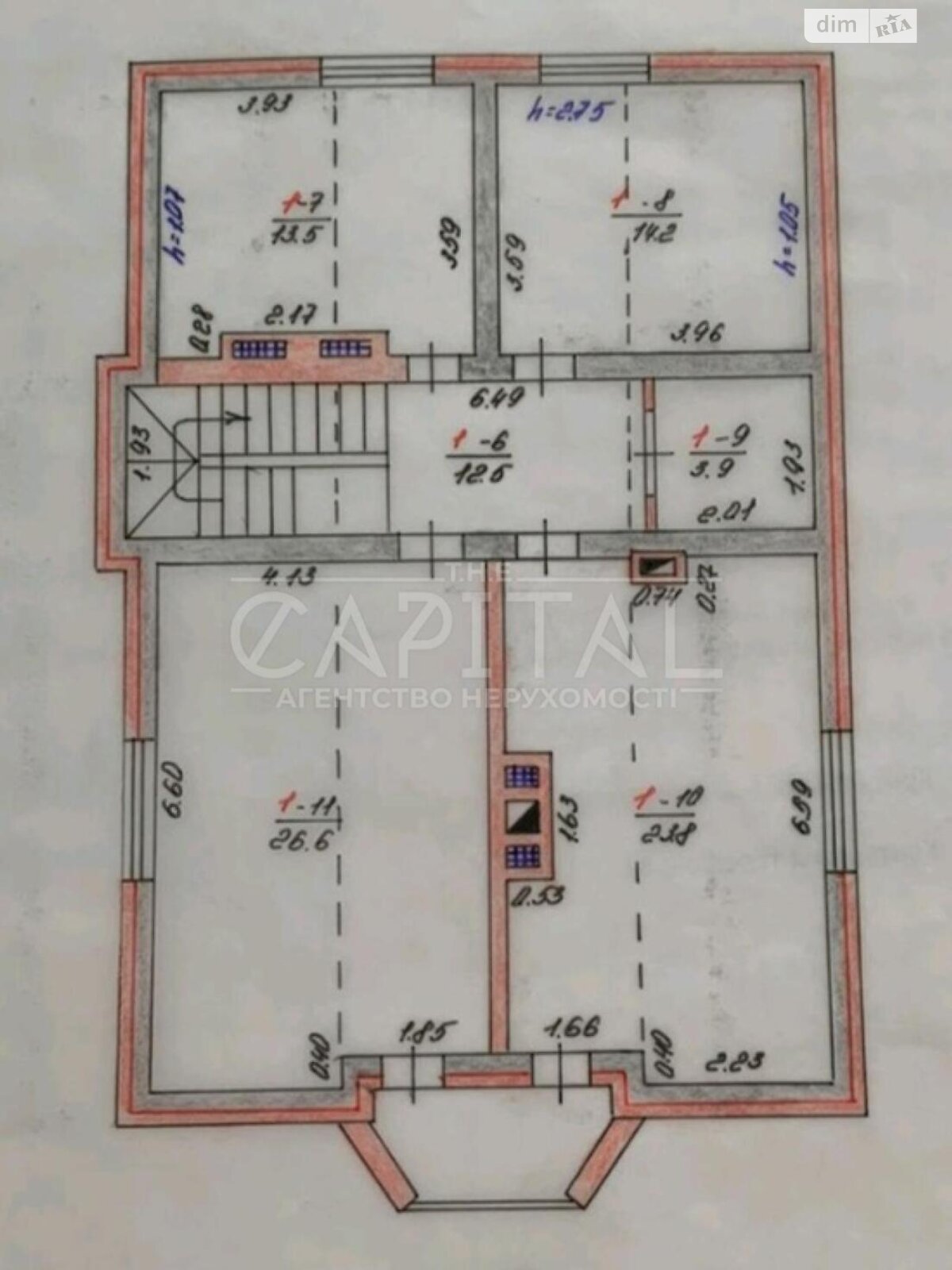 двоповерховий будинок з гаражем, 231.1 кв. м, цегла. Продаж у Білогородці фото 1 двоповерховий будинок з гаражем, 231.1 кв. м, цегла. Продаж у Білогородці фото 1