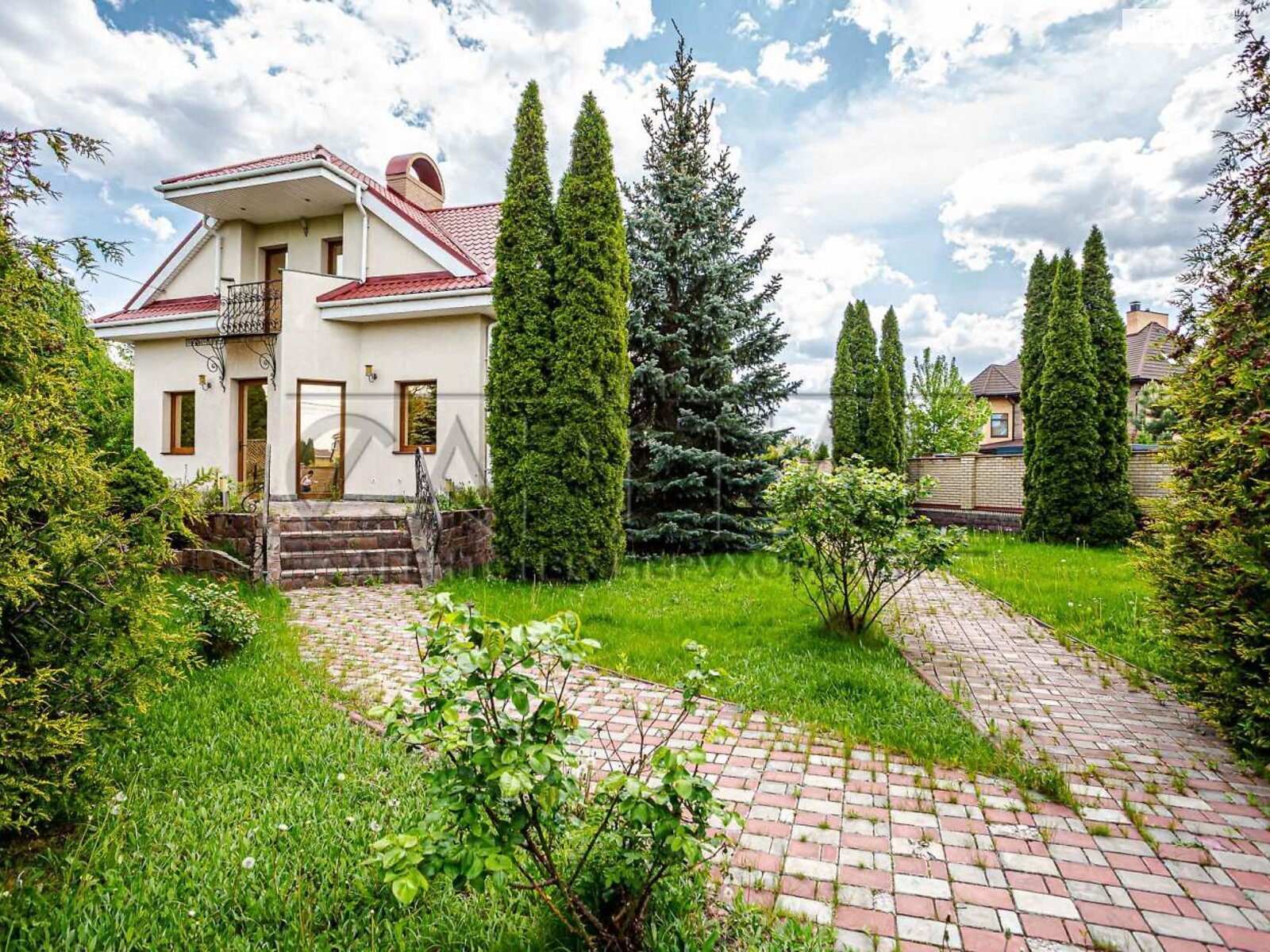 двухэтажный дом с верандой, 231.1 кв. м, кирпич. Продажа в Белогородке фото 1 двухэтажный дом с верандой, 231.1 кв. м, кирпич. Продажа в Белогородке фото 1