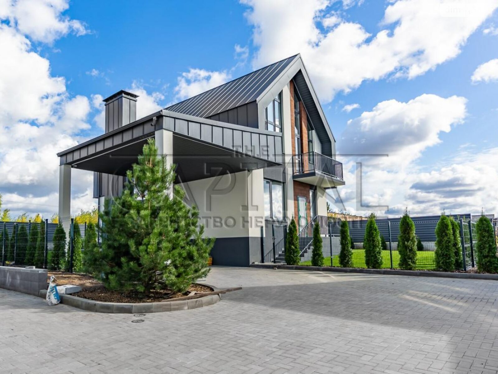 двухэтажный дом с балконом, 150 кв. м, кирпич. Продажа в Белогородке фото 1 двухэтажный дом с балконом, 150 кв. м, кирпич. Продажа в Белогородке фото 1