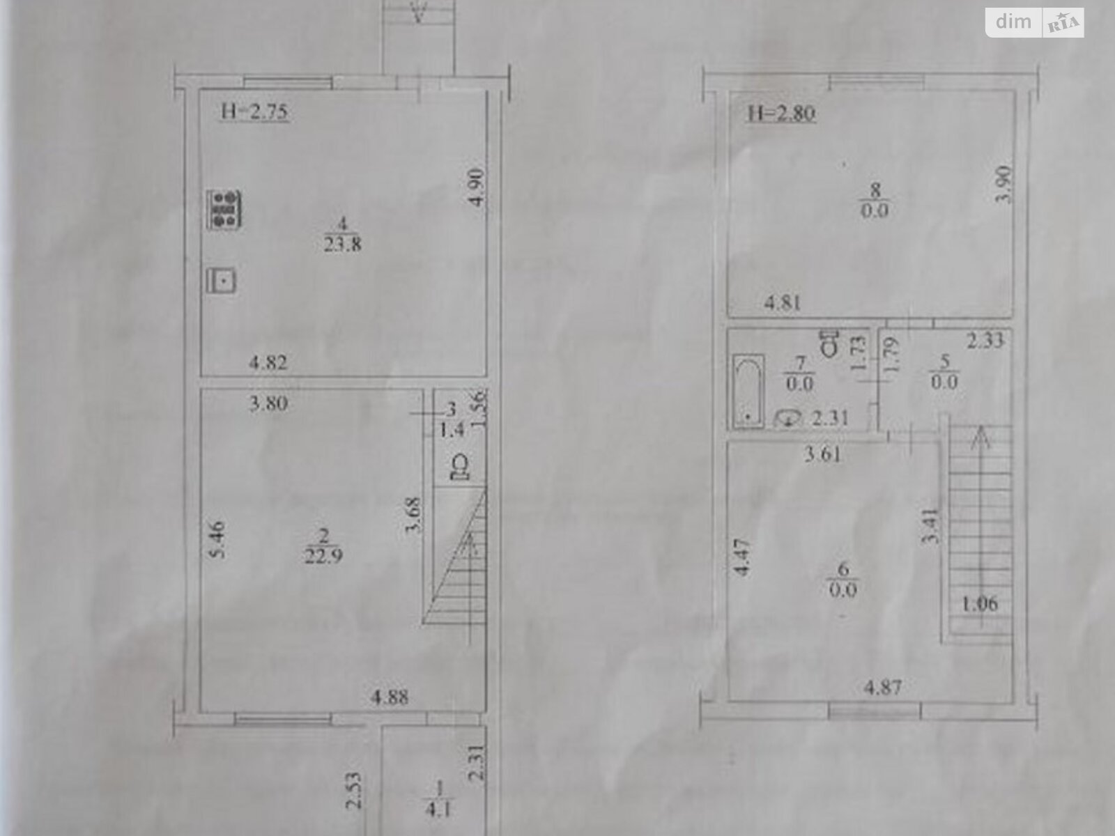 триповерховий будинок, 100 кв. м, цегла. Продаж у Білогородці фото 1 триповерховий будинок, 100 кв. м, цегла. Продаж у Білогородці фото 1