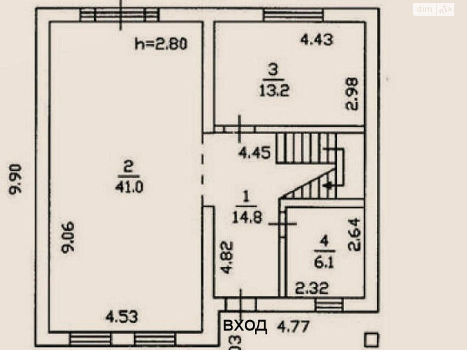 двухэтажный дом, 130 кв. м, газобетон. Продажа в Белогородке фото 1