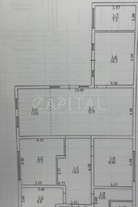 одноэтажный дом с мансардой, 200 кв. м, кирпич. Продажа в Белогородке фото 2