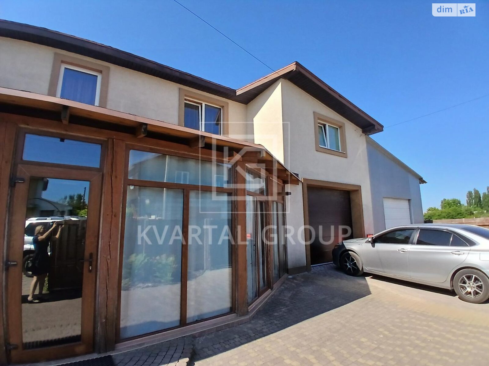 двухэтажный дом с верандой, 272 кв. м, кирпич. Продажа в Белогородке фото 1