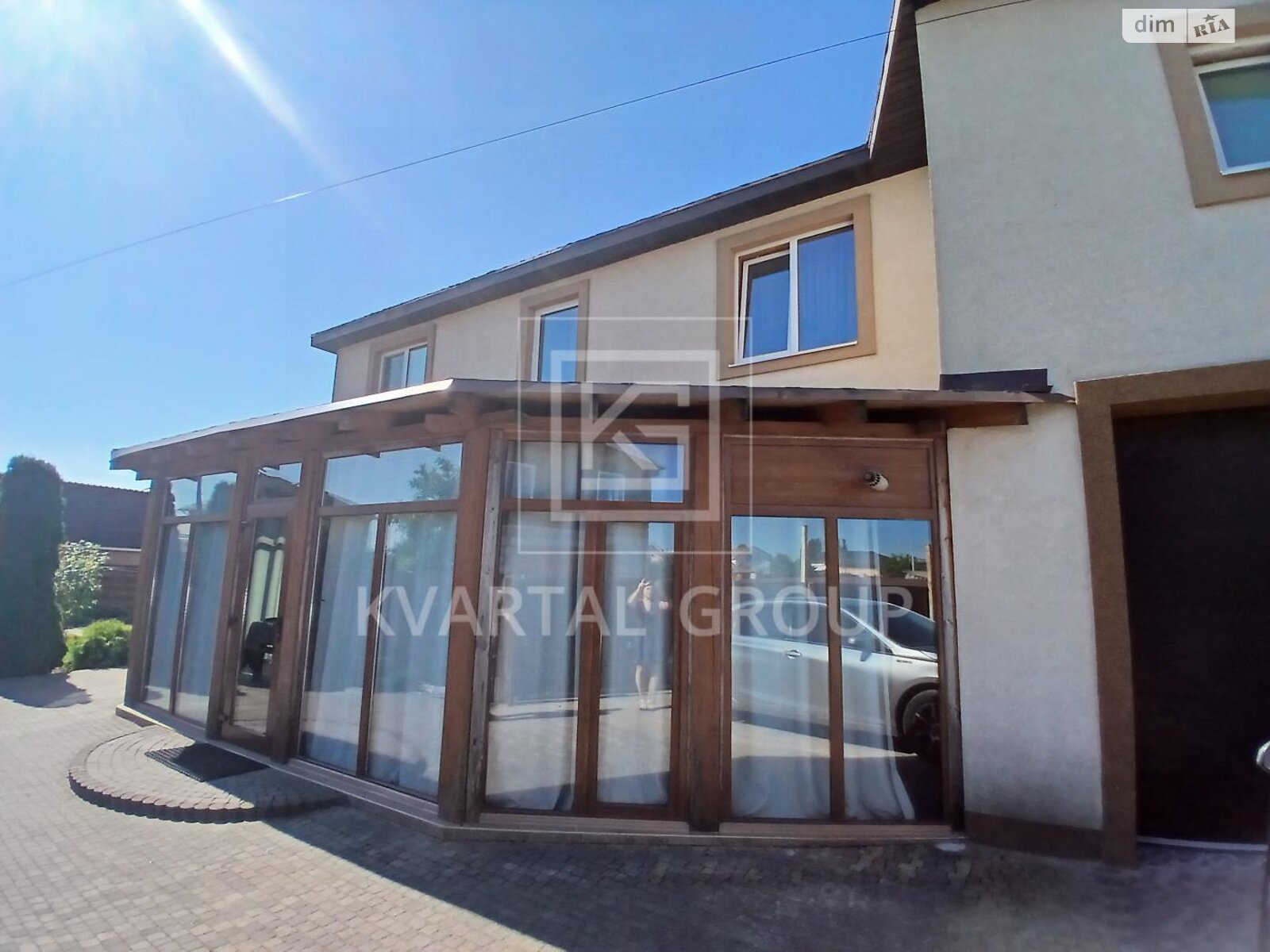 двухэтажный дом с верандой, 272 кв. м, кирпич. Продажа в Белогородке фото 1