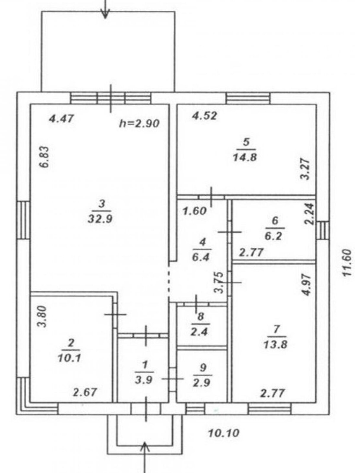 одноэтажный дом с отоплением, 100 кв. м, керамический блок. Продажа в Белогородке фото 1 одноэтажный дом с отоплением, 100 кв. м, керамический блок. Продажа в Белогородке фото 1