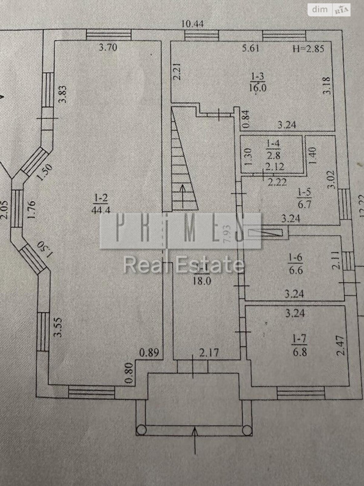 двухэтажный дом с верандой, 200 кв. м, кирпич. Продажа в Белогородке фото 1