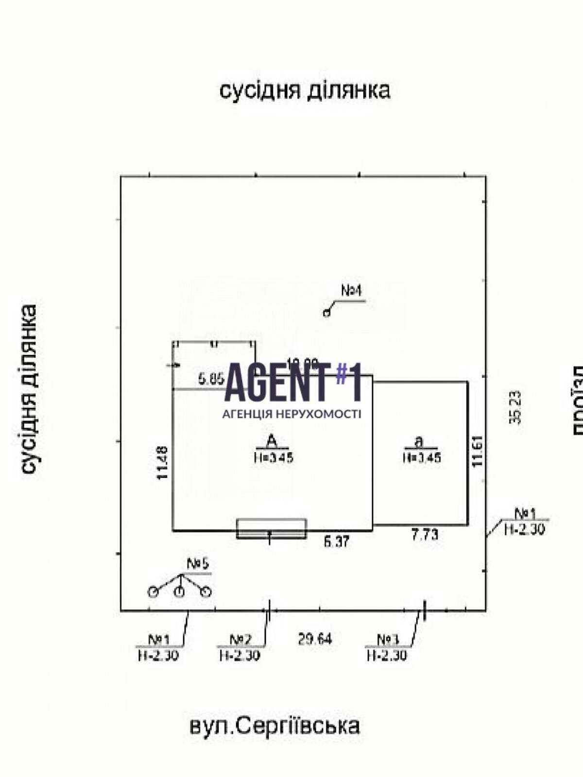 одноповерховий будинок з гаражем, 230.5 кв. м, кирпич. Продаж у Білогородці фото 1