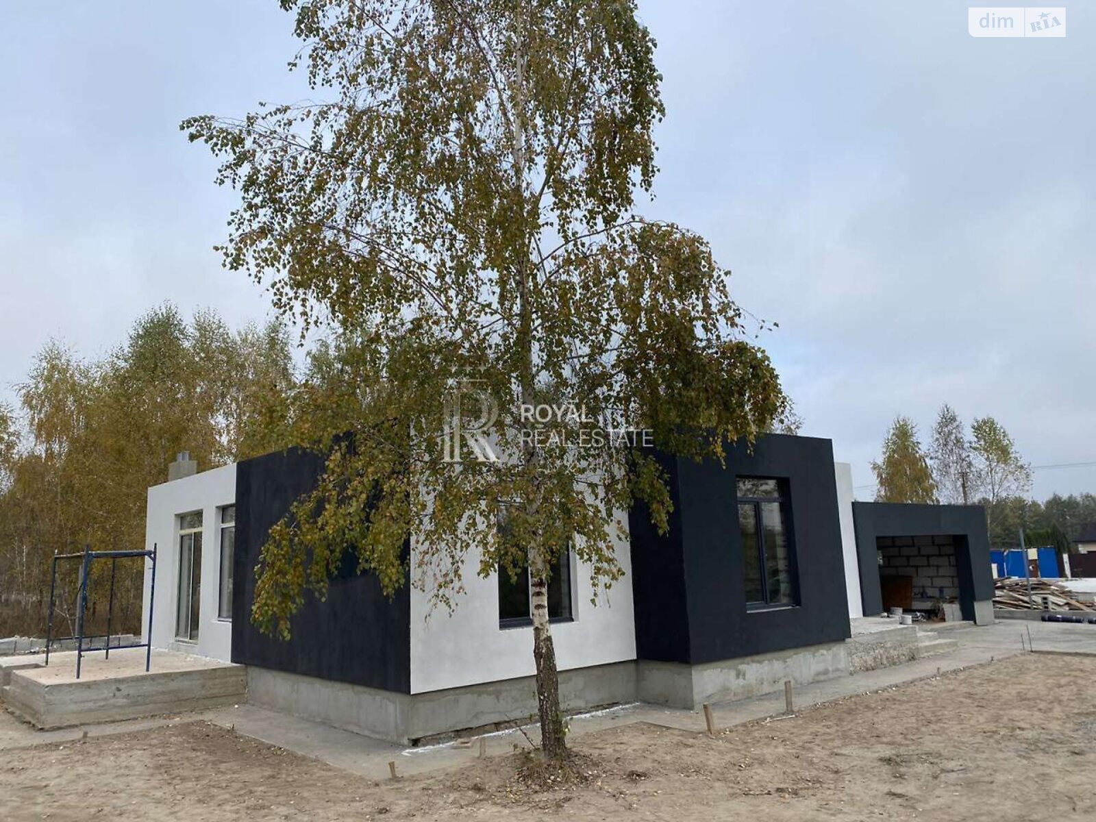 одноэтажный дом с верандой, 210 кв. м, газобетон. Продажа в Белогородке фото 1