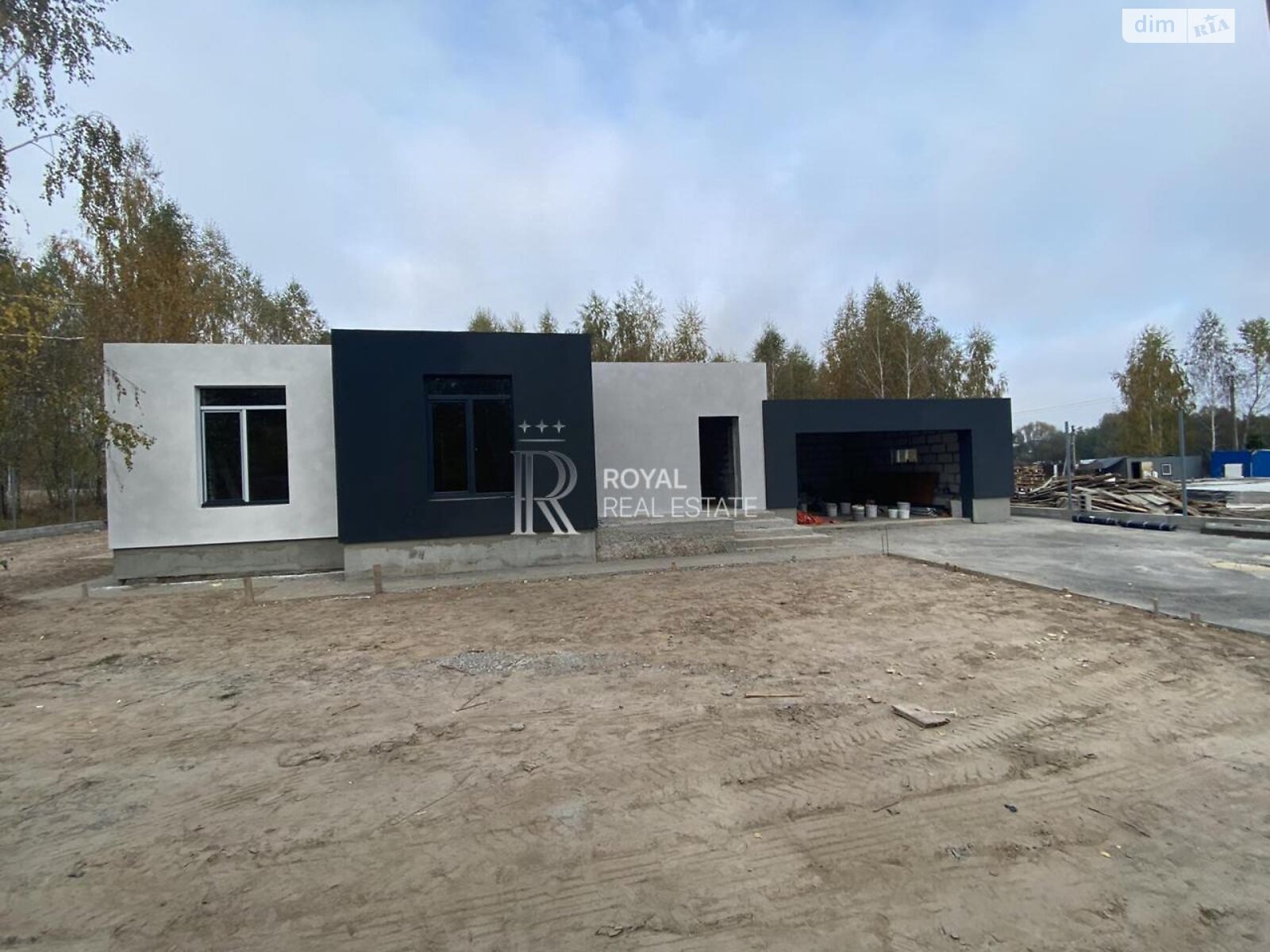 одноэтажный дом с верандой, 210 кв. м, газобетон. Продажа в Белогородке фото 1