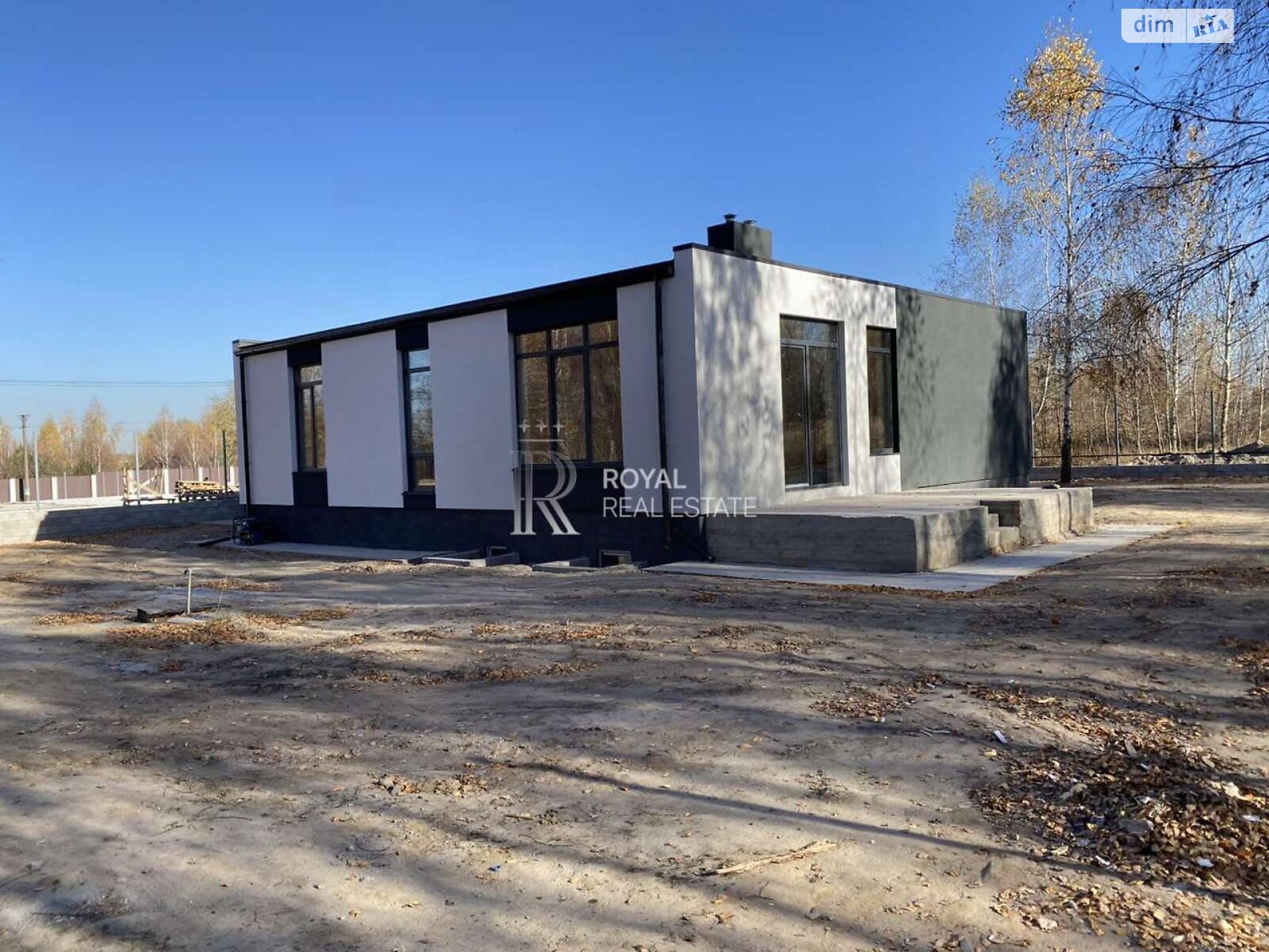 одноэтажный дом с верандой, 210 кв. м, газобетон. Продажа в Белогородке фото 1